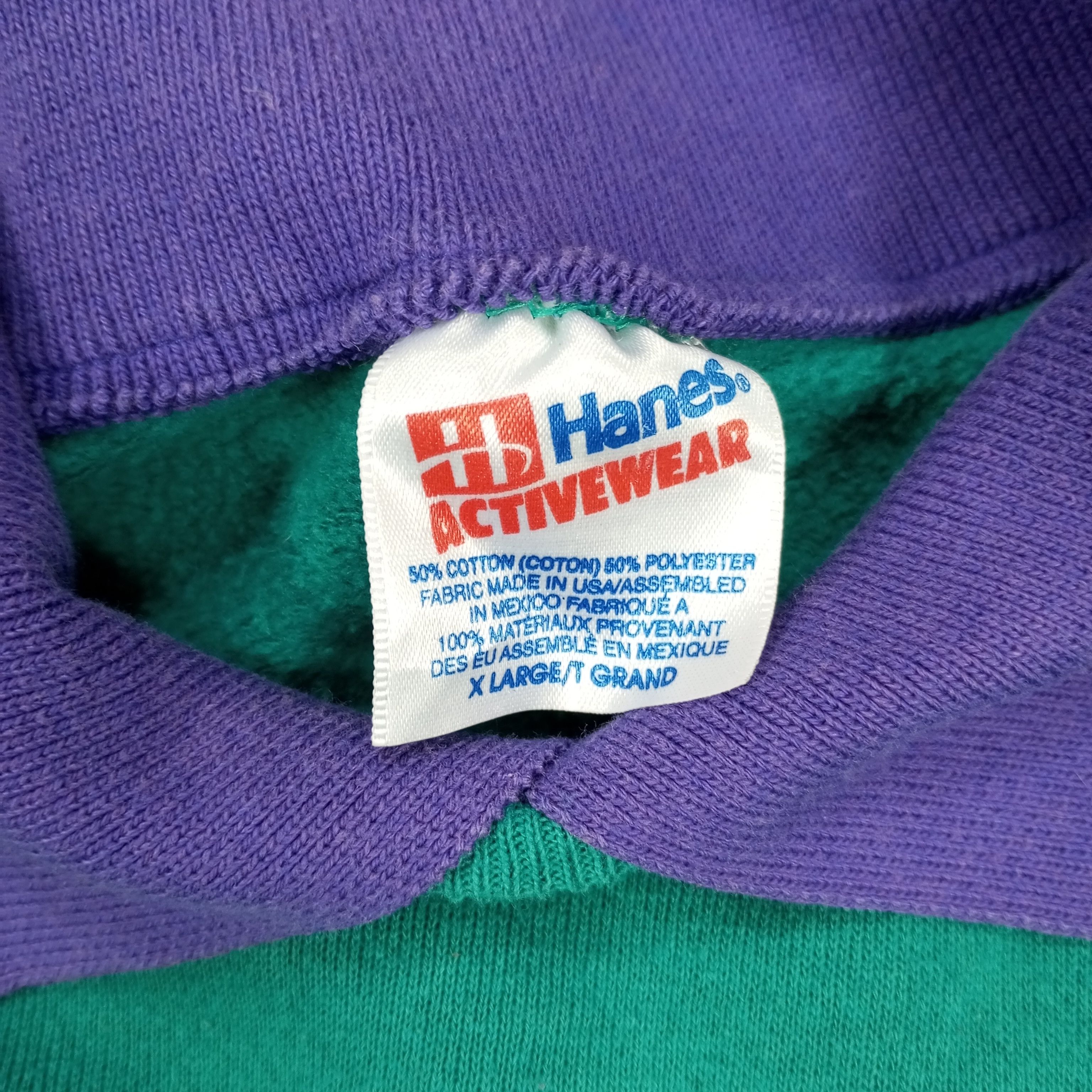 Hanes × Vintage Big Bear Fashion Collar Style Vintage Sweatshirt Size US L / EU 52-54 / 3 - 4 Thumbnail