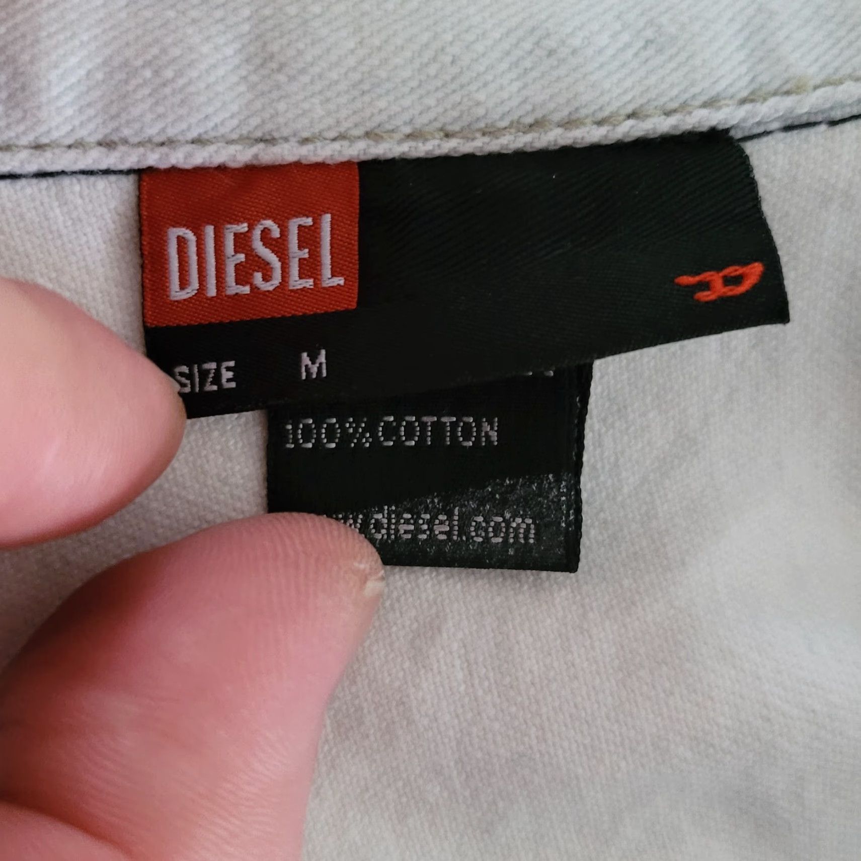 Diesel Diesel Denim Jacket Ladies M Made In Italy Denim Jacket Womens M White 90s? Italy Made In Italy Size M / US 6-8 / IT 42-44 - 5 Thumbnail