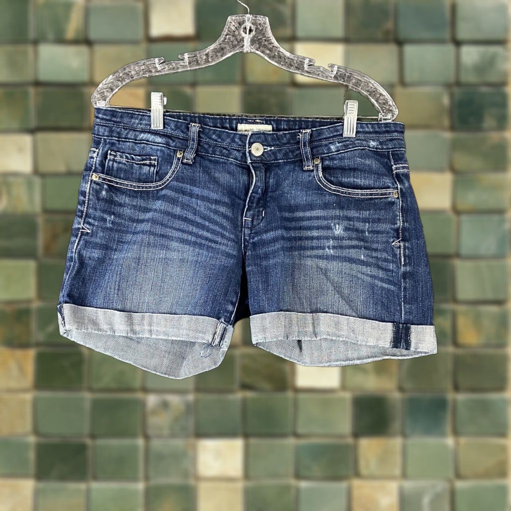 Vintage Aéropostale Distressed Shorts Women’s 7/8 Blue Cut-Off Womens Size 28" / US 6 / IT 42 - 1 Thumbnail