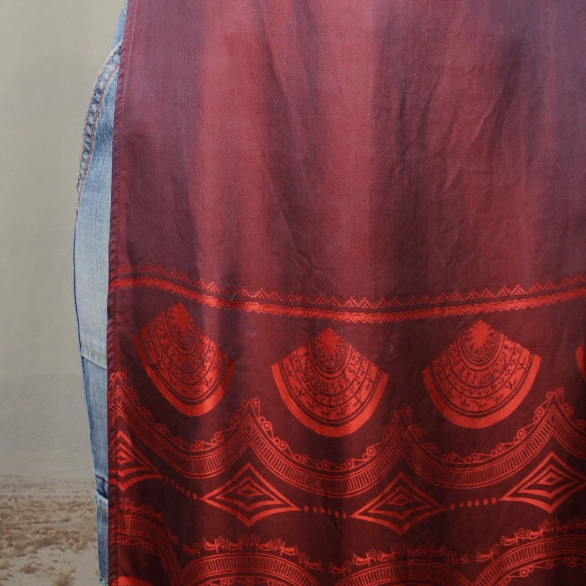 Other 🪭RED MAXI TOP🪭 Size S / US 4 / IT 40 - 4 Thumbnail