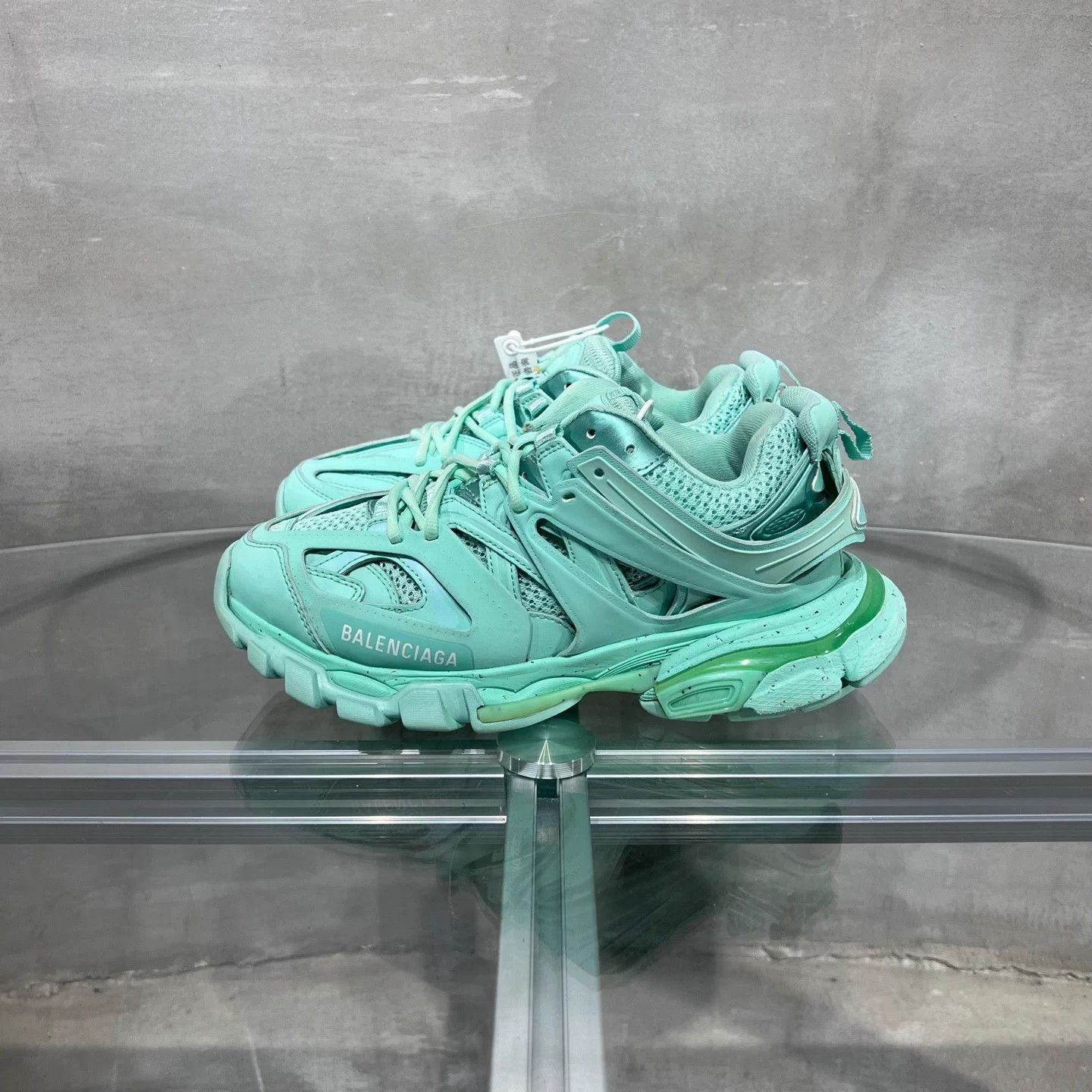 Balenciaga Balenciaga Track Mint Green EU38 Sneakers Size US 8 / IT 38 - 3 Thumbnail