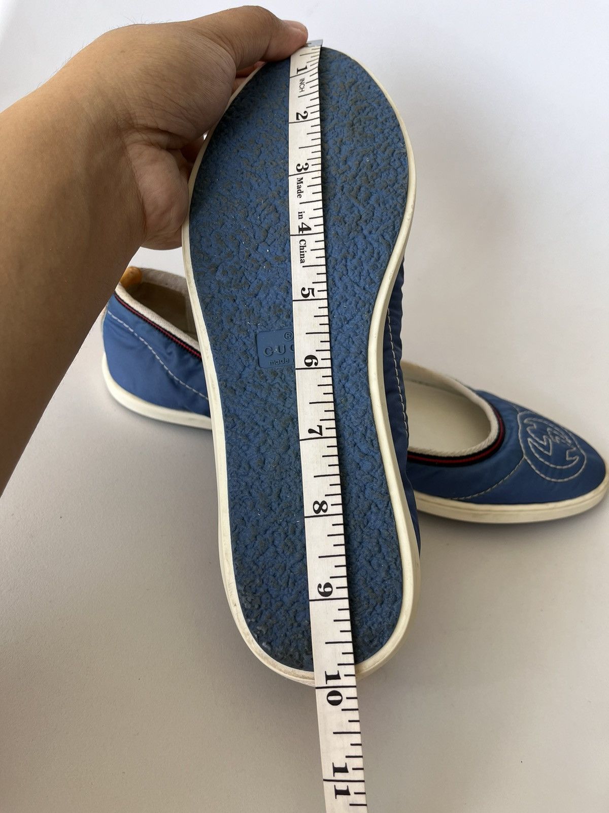Gucci Gucci Nylon Ballet Flat Size US 5.5 / IT 35.5 - 6 Thumbnail