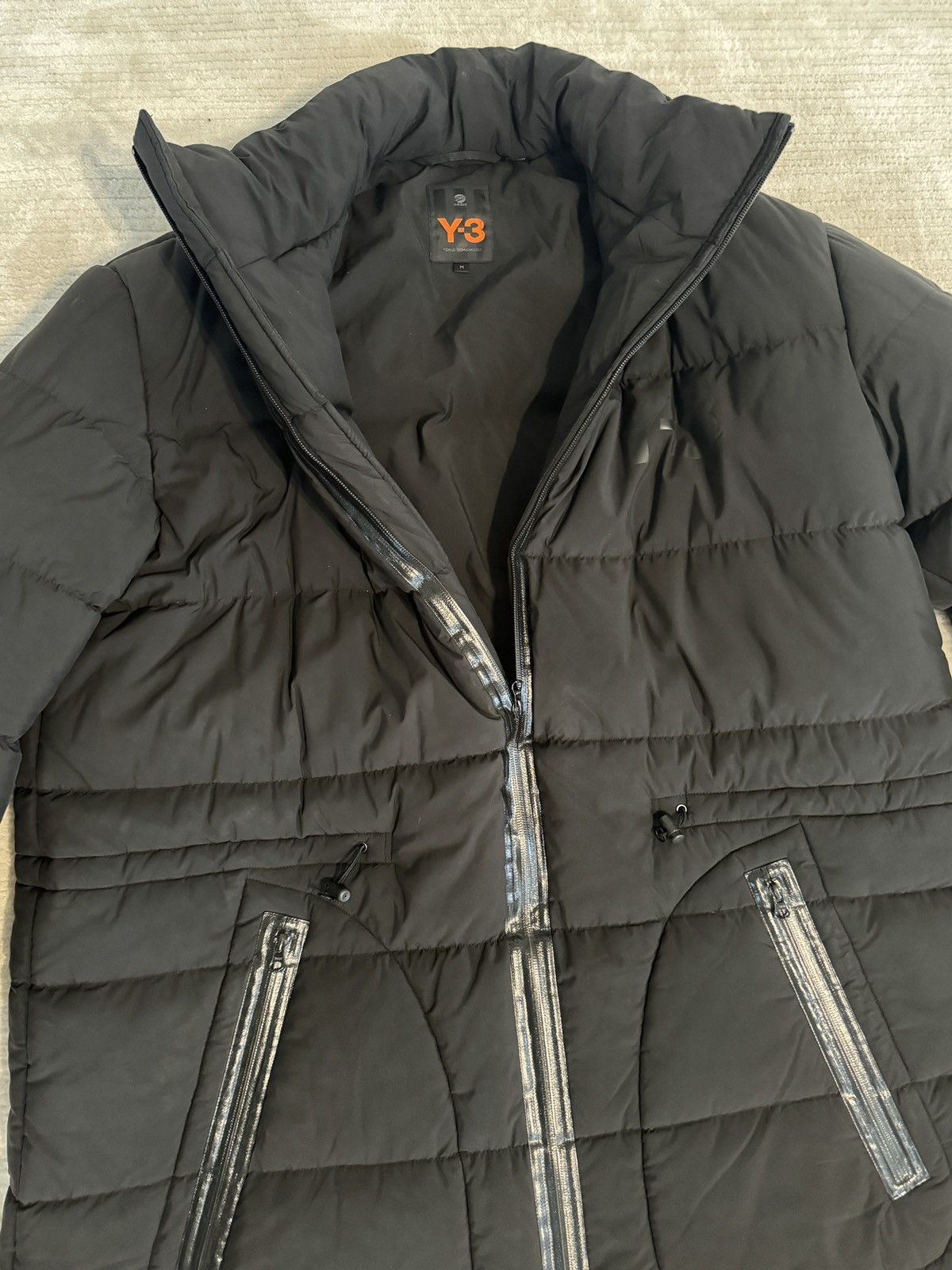 Adidas × Y-3 × Yohji Yamamoto Y-3 Yohji Yamamoto Oversized Down Puffer Parka Coat Adidas Size US M / EU 48-50 / 2 - 8 Thumbnail