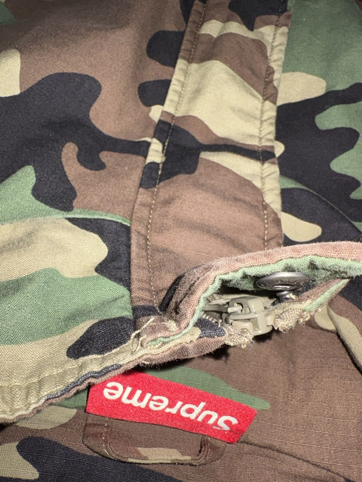 Supreme Supreme rip stop track jacket Camo Size US M / EU 48-50 / 2 - 4 Thumbnail
