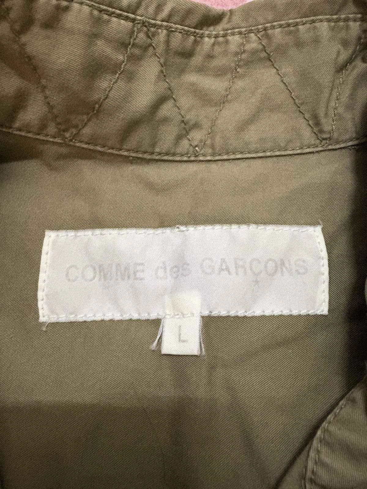 Comme des Garcons CDG Chambray Army Shirt 63 Racing Junya Watanabe Size US L / EU 52-54 / 3 - 3 Thumbnail