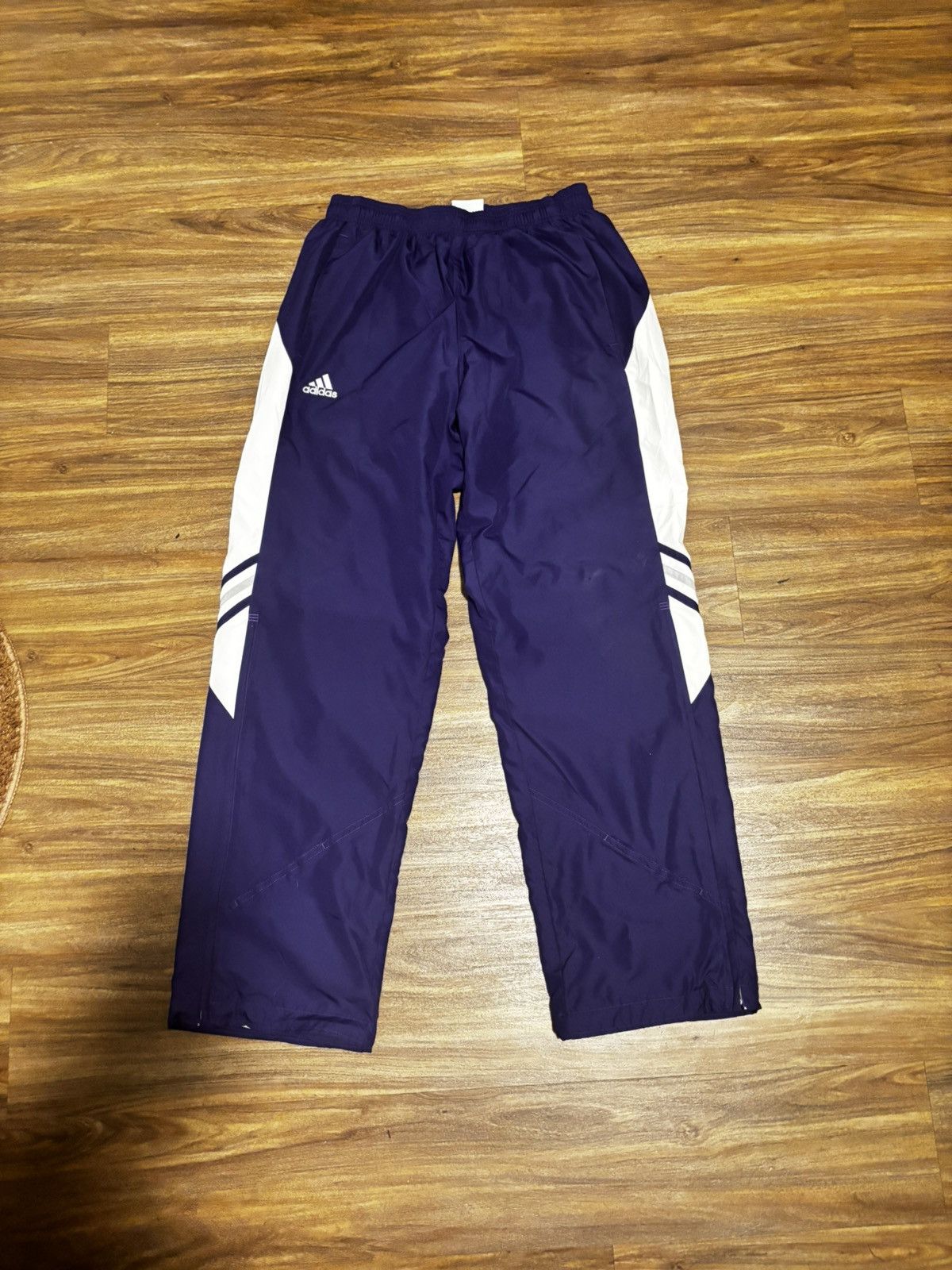 Adidas Purple Adidas Track Pants Size US 29 - 1 Thumbnail