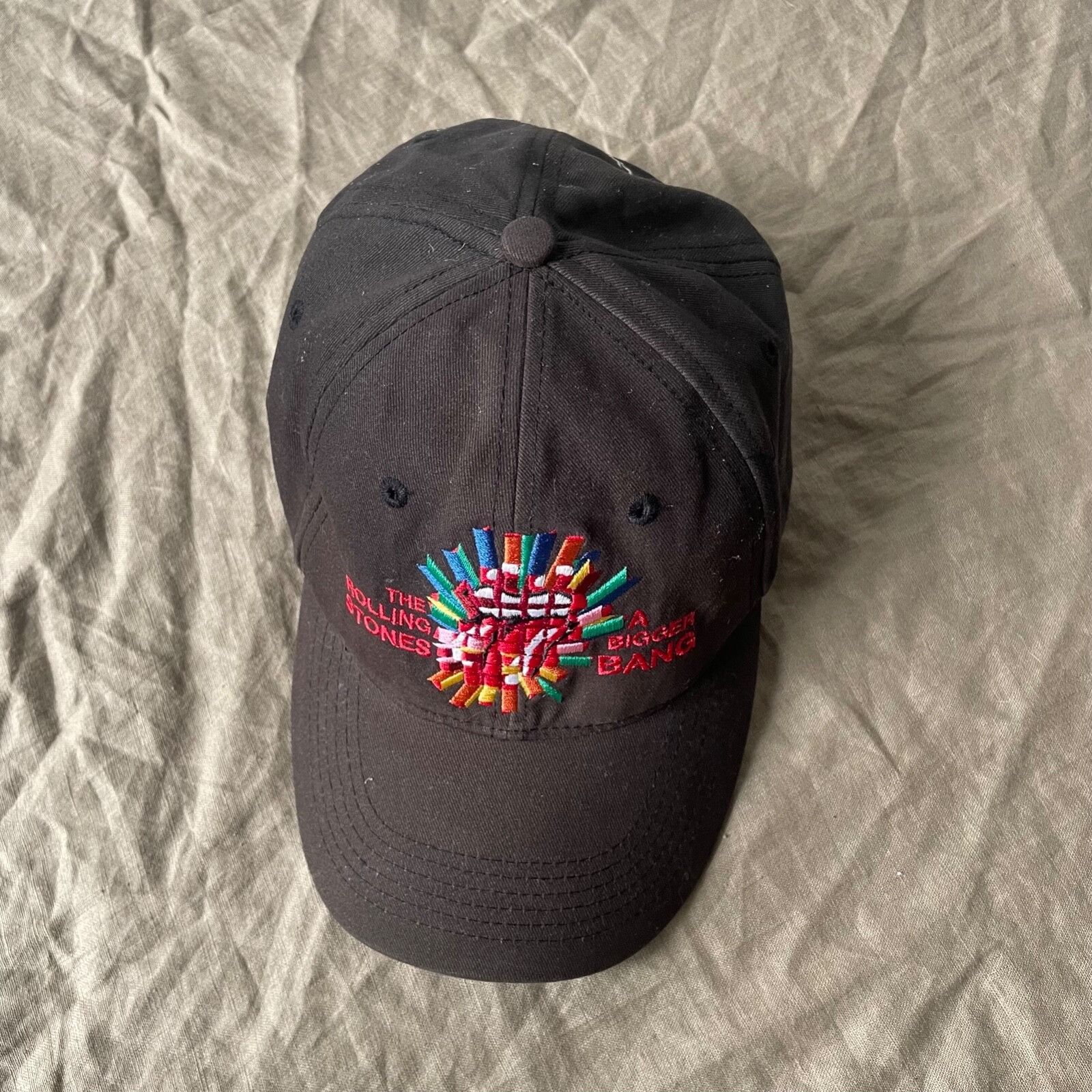 Budweiser The Rolling Stones Vintage Fun Club Cap 9119AC Size ONE SIZE - 2 Thumbnail
