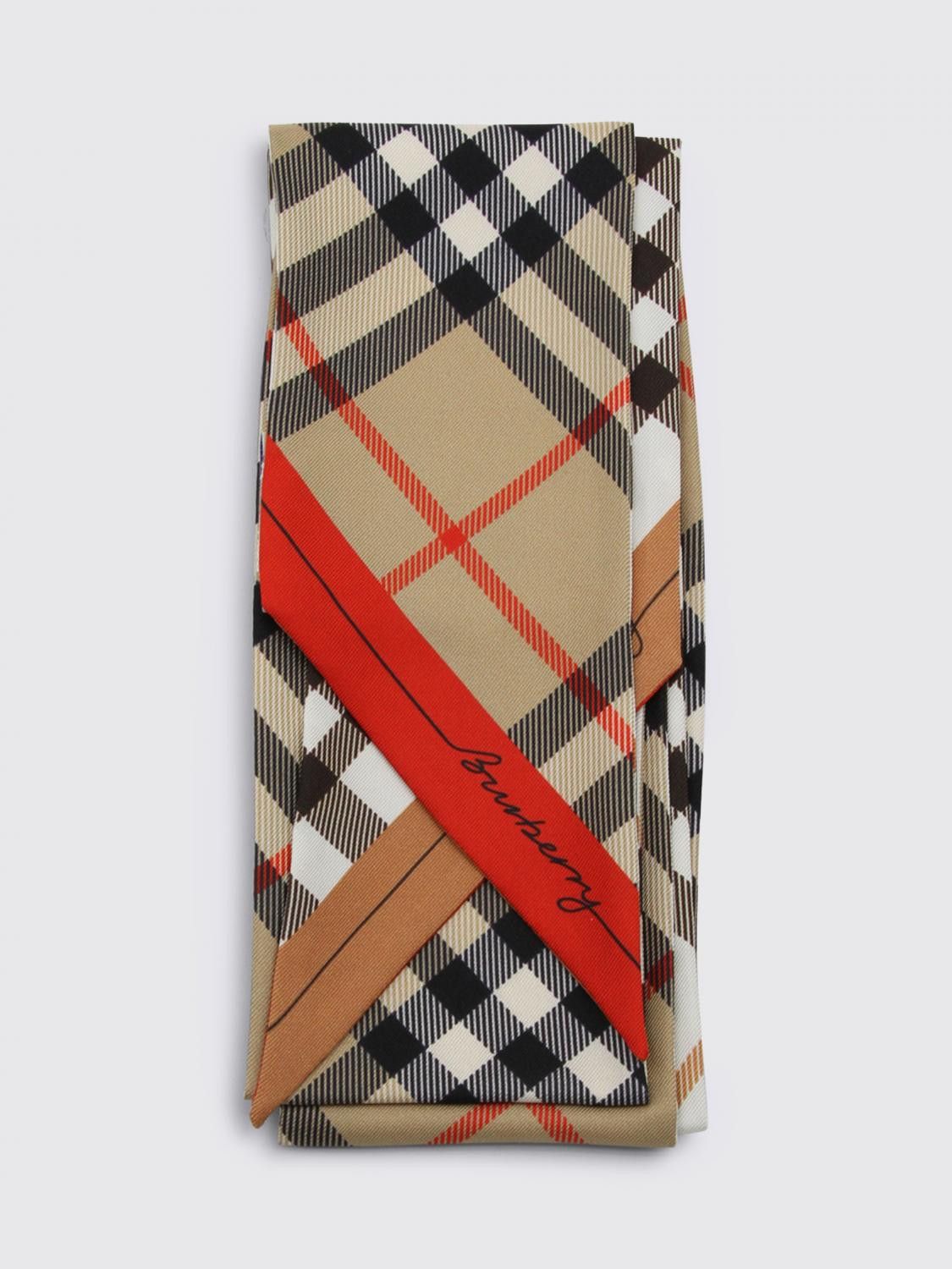 Burberry Burberry Scarf Woman Earth Size ONE SIZE - 1 Thumbnail