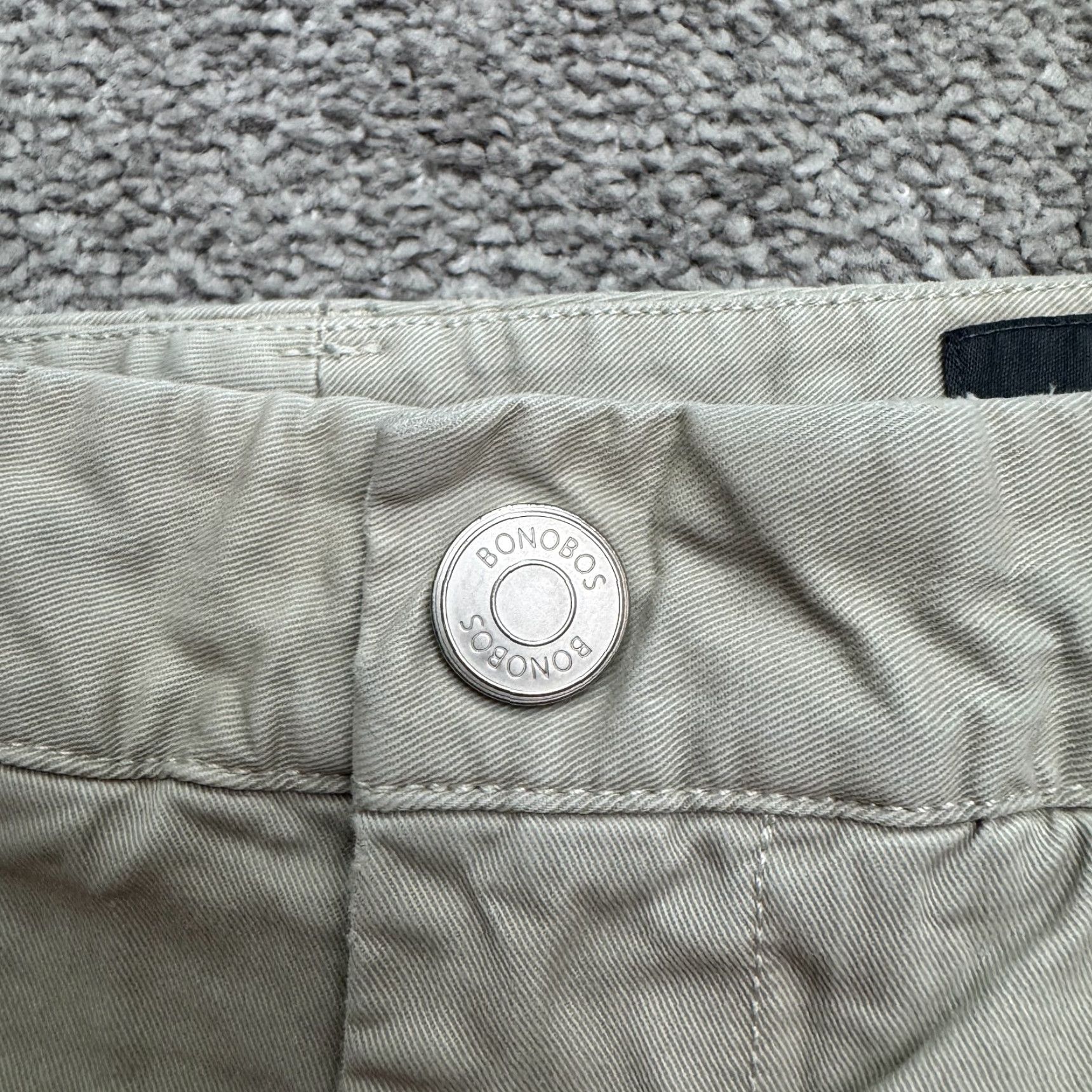 Bonobos Bonobos Chino Pants Mens 30x30 Beige Cotton Straight Leg Casual Size US 30 / EU 46 - 3 Thumbnail