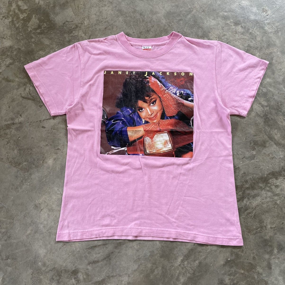 Band Tees 🔴 Vintage Janet Jackson T-Shirt 🔴 Size US M / EU 48-50 / 2 - 1 Thumbnail