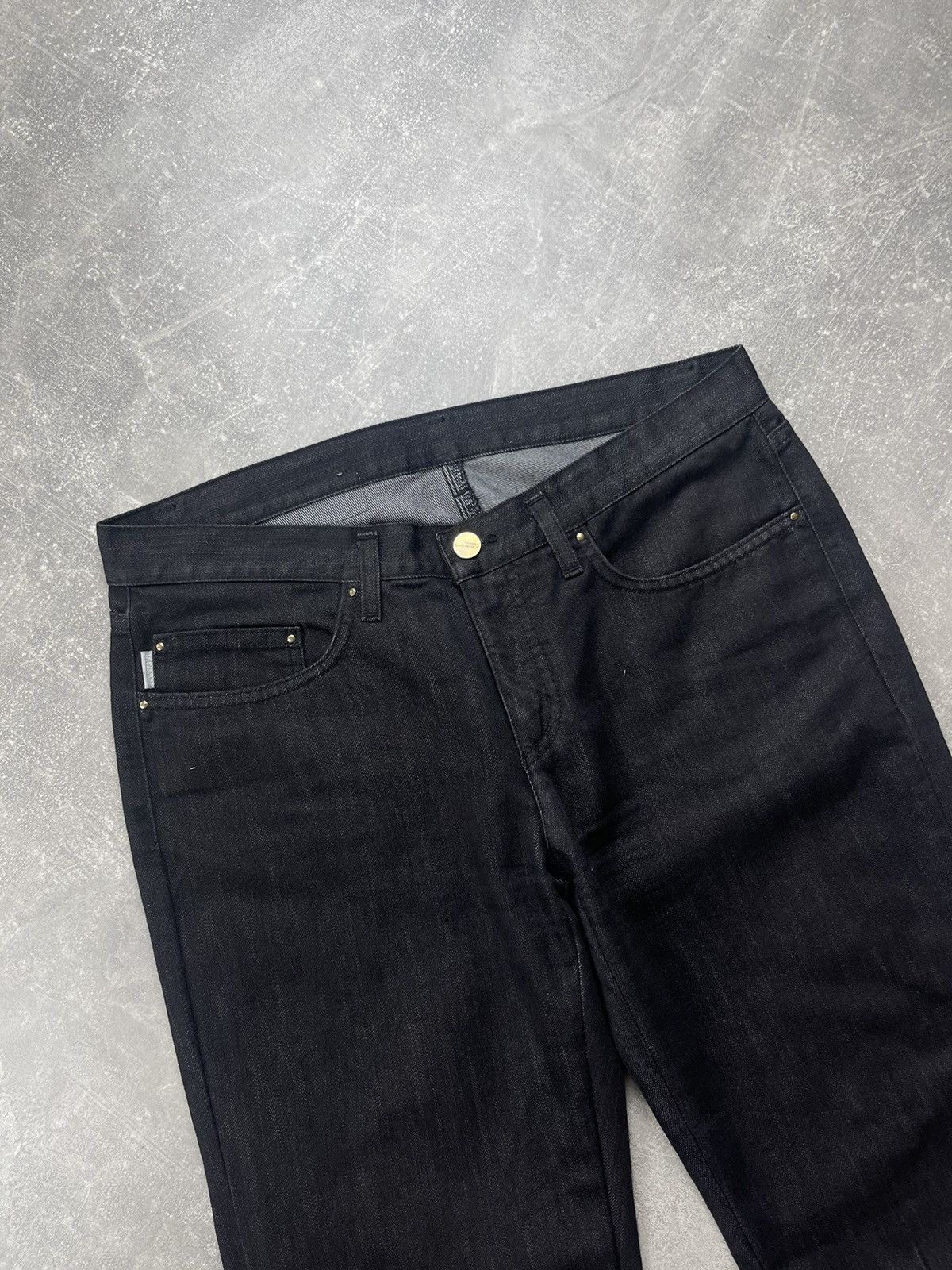 Iceberg Iceberg Jeans Black Denim Pants Embroidered Flare Y2K Size 30" / US 8 / IT 44 - 10 Thumbnail