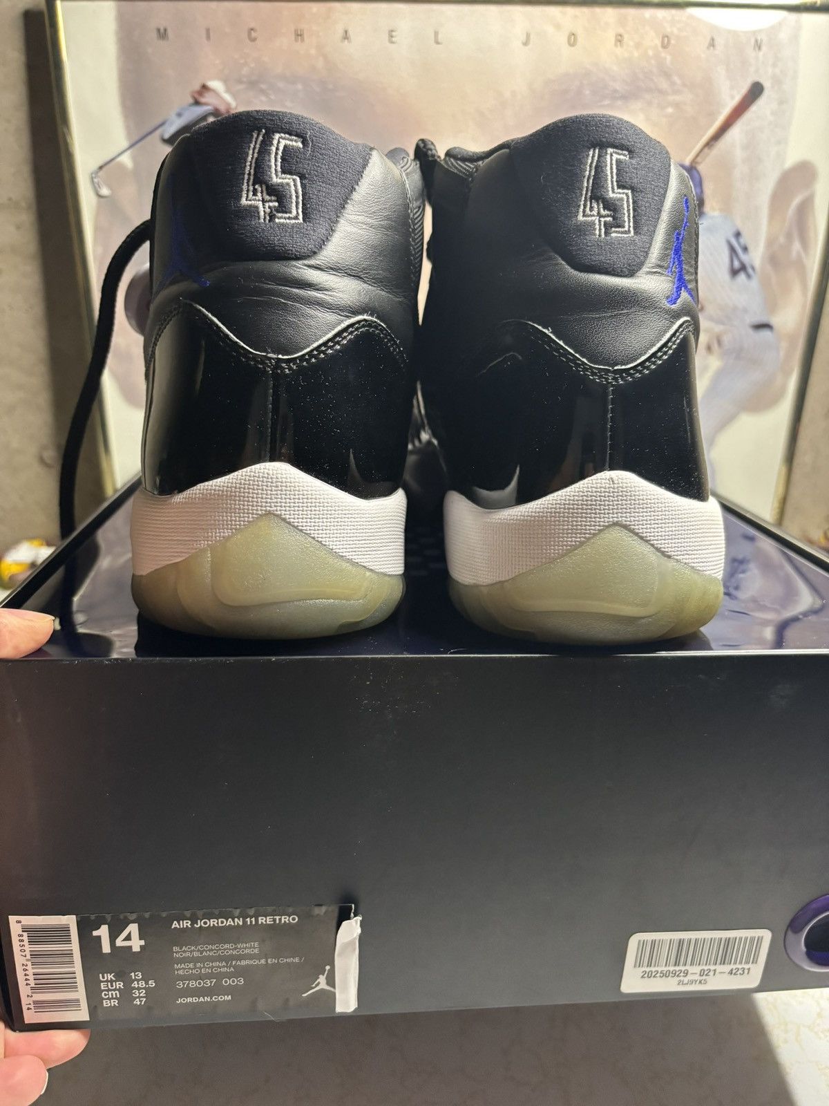 Jordan Brand Air Jordan 11 Retro 2016 Space Jam 2016 Size US 14 / EU 47 - 7 Thumbnail