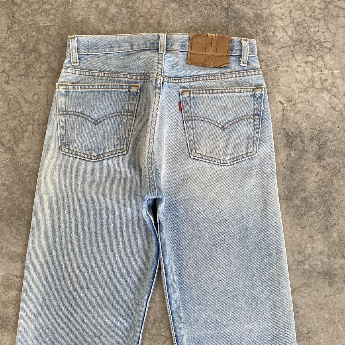 Levi's Vintage Late 80’s Levis 501 Faded Blue Jeans Size US 29 - 15 Thumbnail