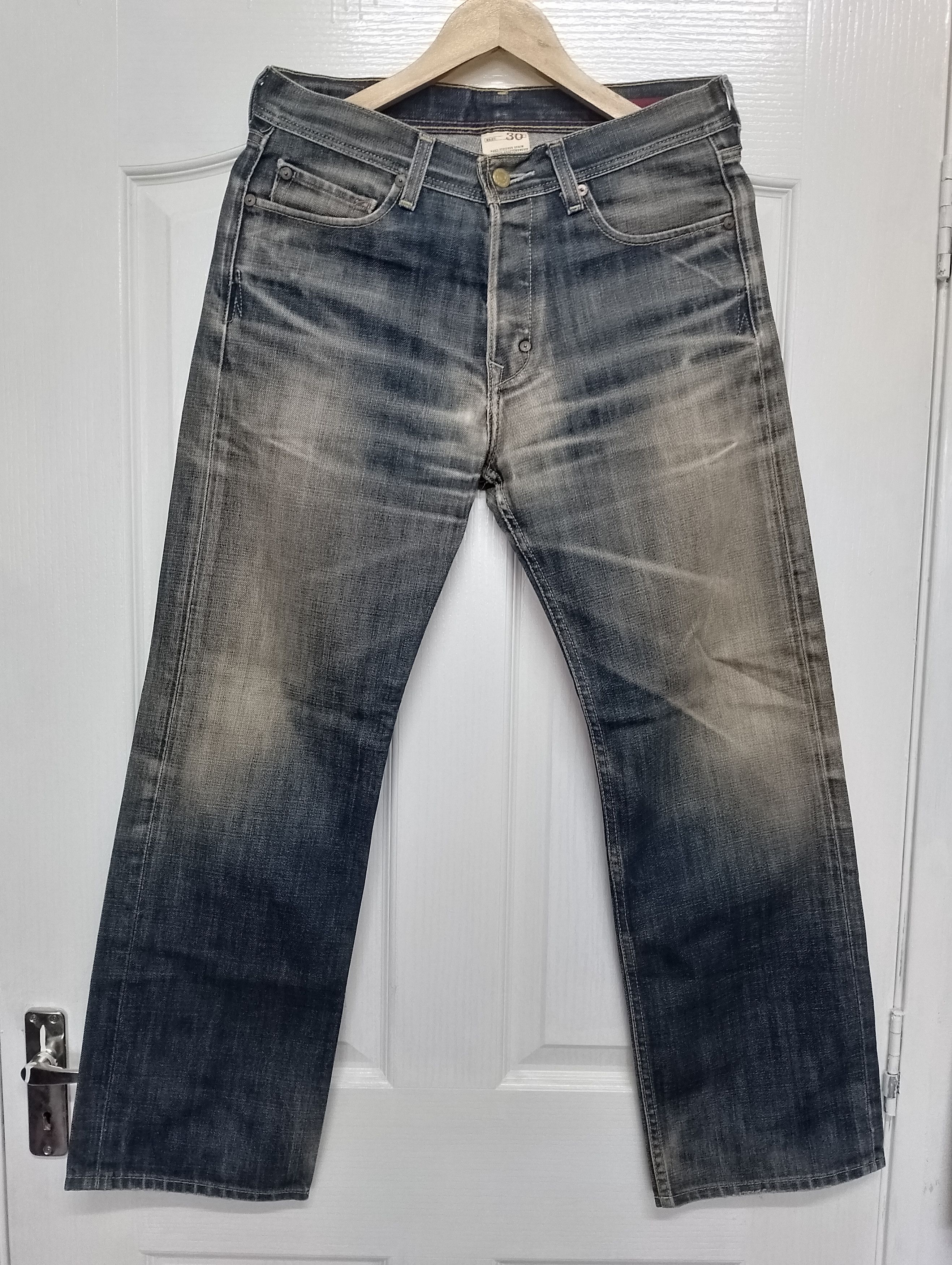 Vintage Vintage Banana Republic Buckle Back Jeans Size US 30 / EU 46 - 1 Thumbnail