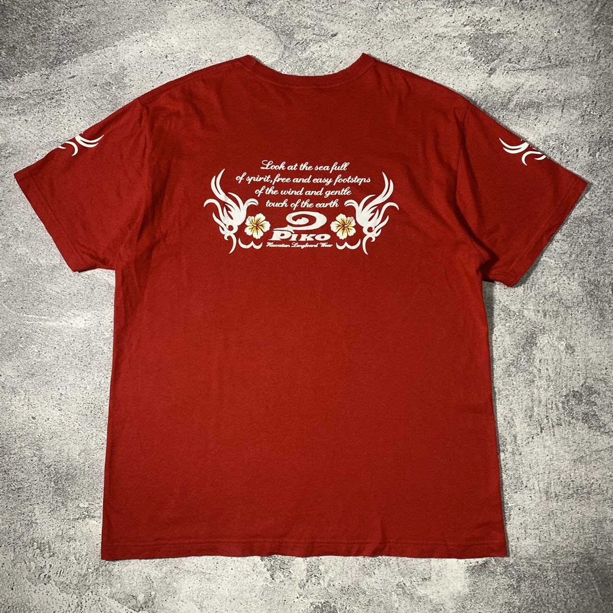 If Six Was Nine ❤️‍🔥VINTAGE Y2K PIKO SURF TSHIRT❤️‍🔥 Size US L / EU 52-54 / 3 - 11 Thumbnail