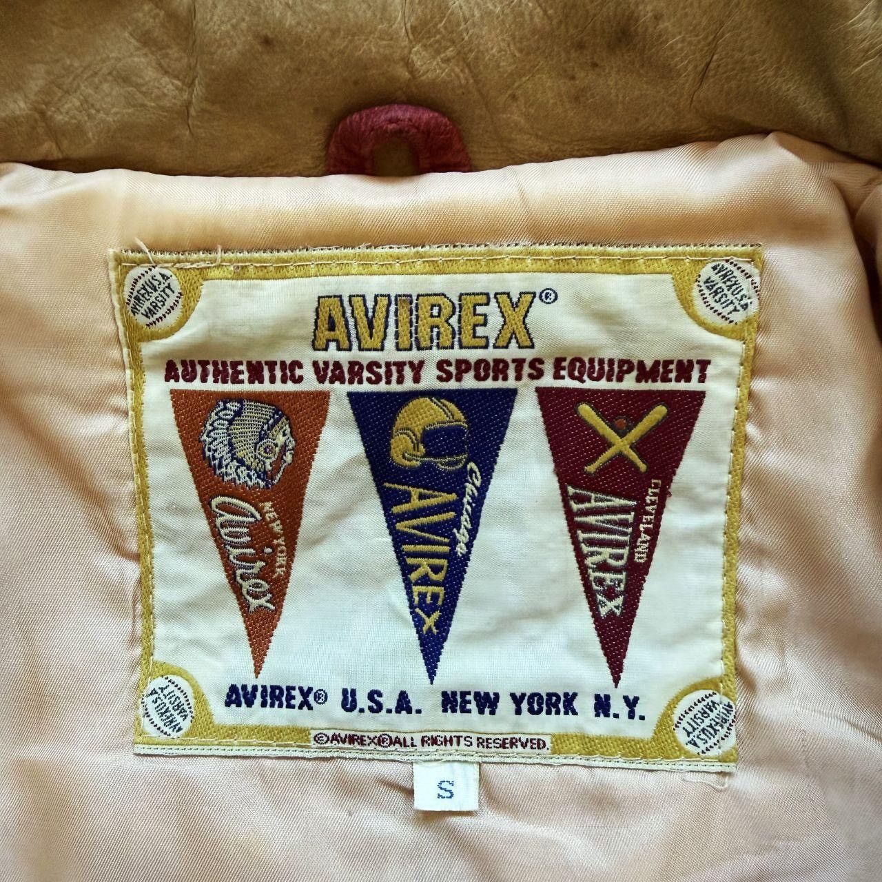 Avirex Avirex Leather Varsity Jacket Size US S / EU 44-46 / 1 - 7 Thumbnail