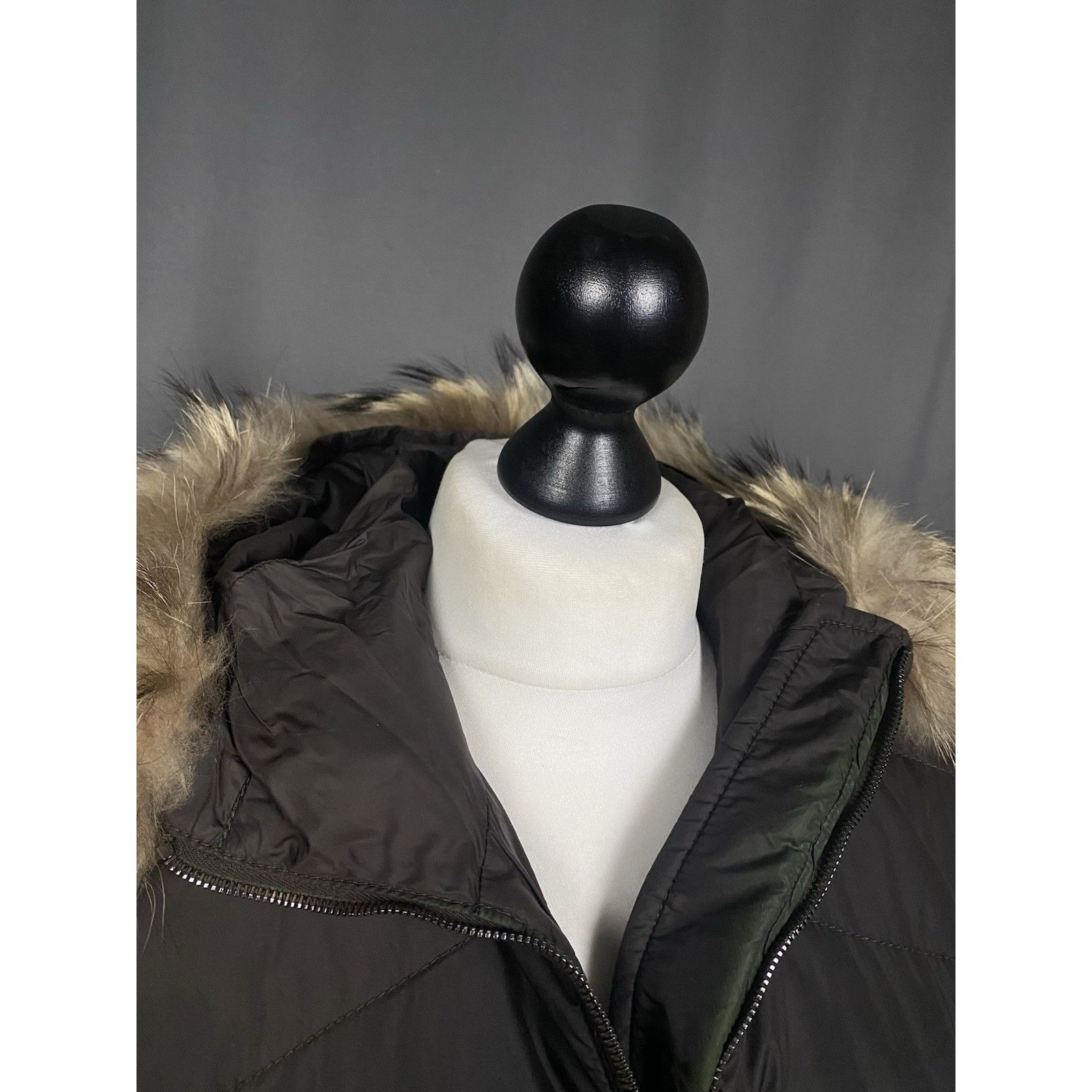 Moncler Moncler Durrure Women's Brown Belted Down Insulated Puffer P Size M / US 6-8 / IT 42-44 - 7 Thumbnail