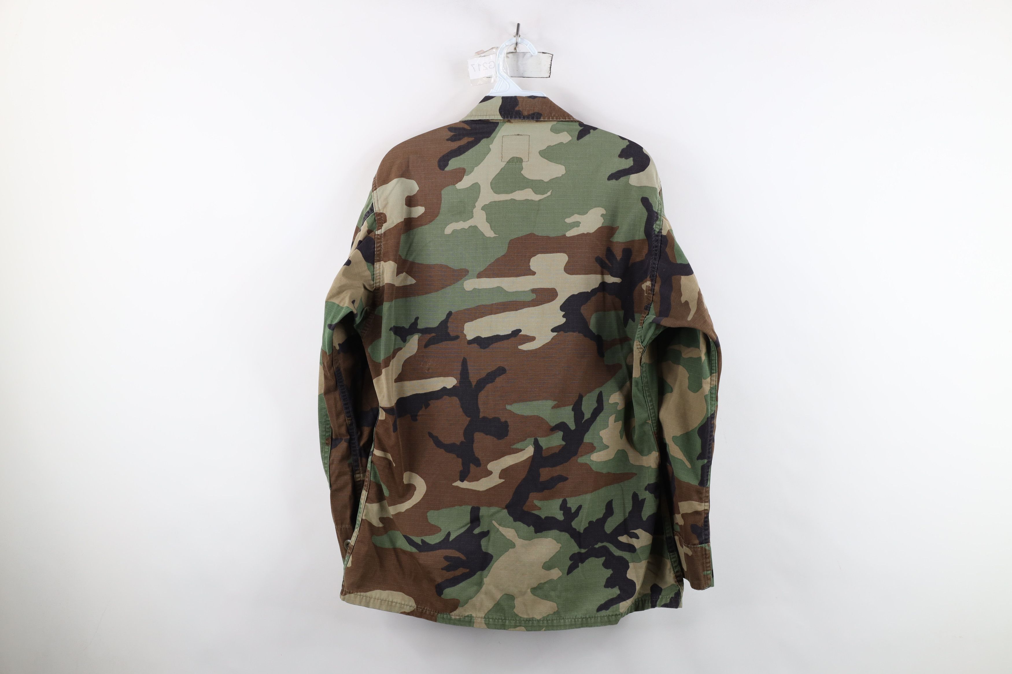 Vintage Vintage 90s Hot Weather Camouflage Field Combat Jacket USA Size US S / EU 44-46 / 1 - 15 Thumbnail