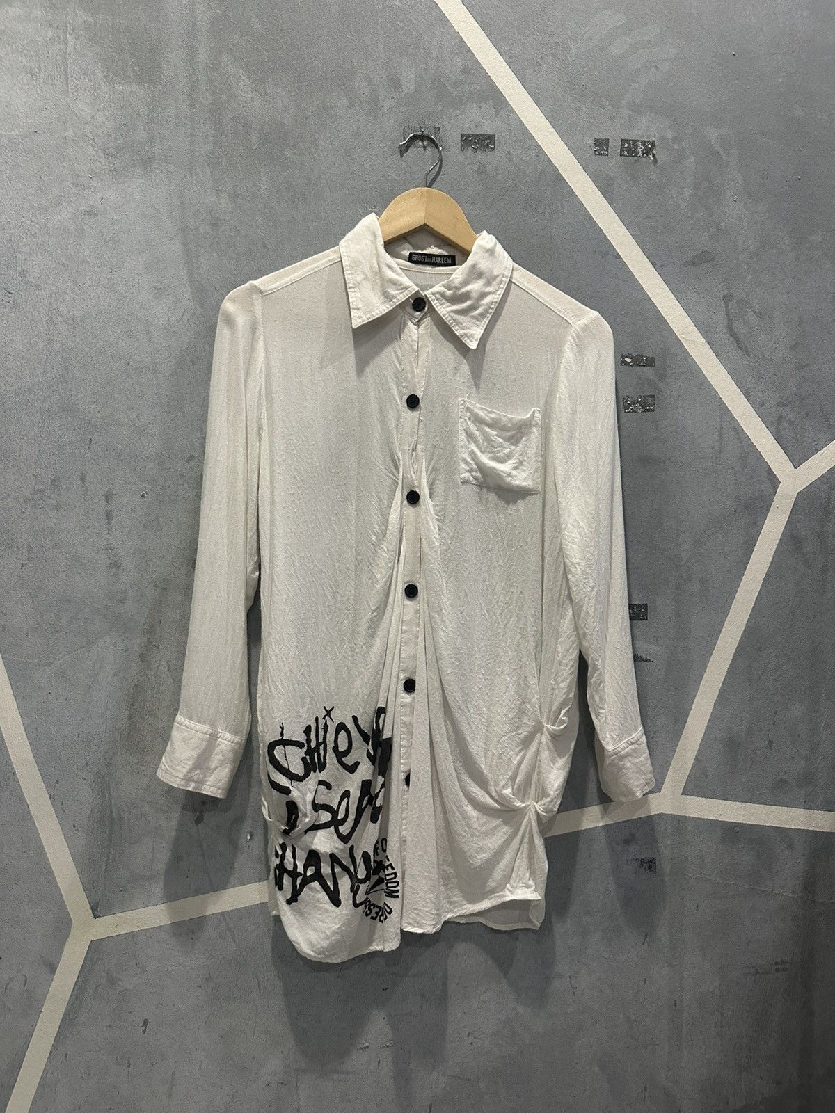 If Six Was Nine × Japanese Brand × Le Grande Bleu (L.G.B.) Ghost of Harlem Punk Gothic Asymmetrical Size S / US 4 / IT 40 - 2 Thumbnail