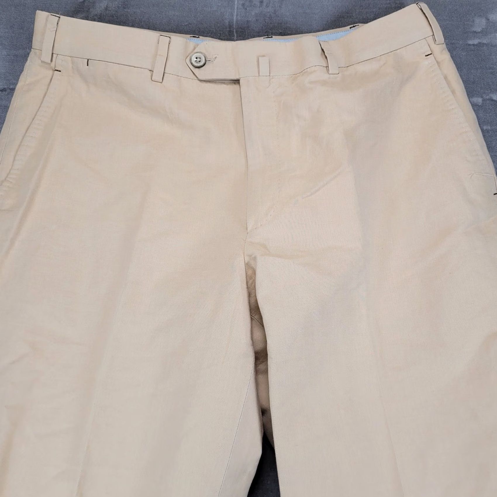 Peter Millar Peter Millar Mens Pants Khaki Chinos Dress Trousers Golf Size 34 Size US 34 / EU 50 - 5 Thumbnail