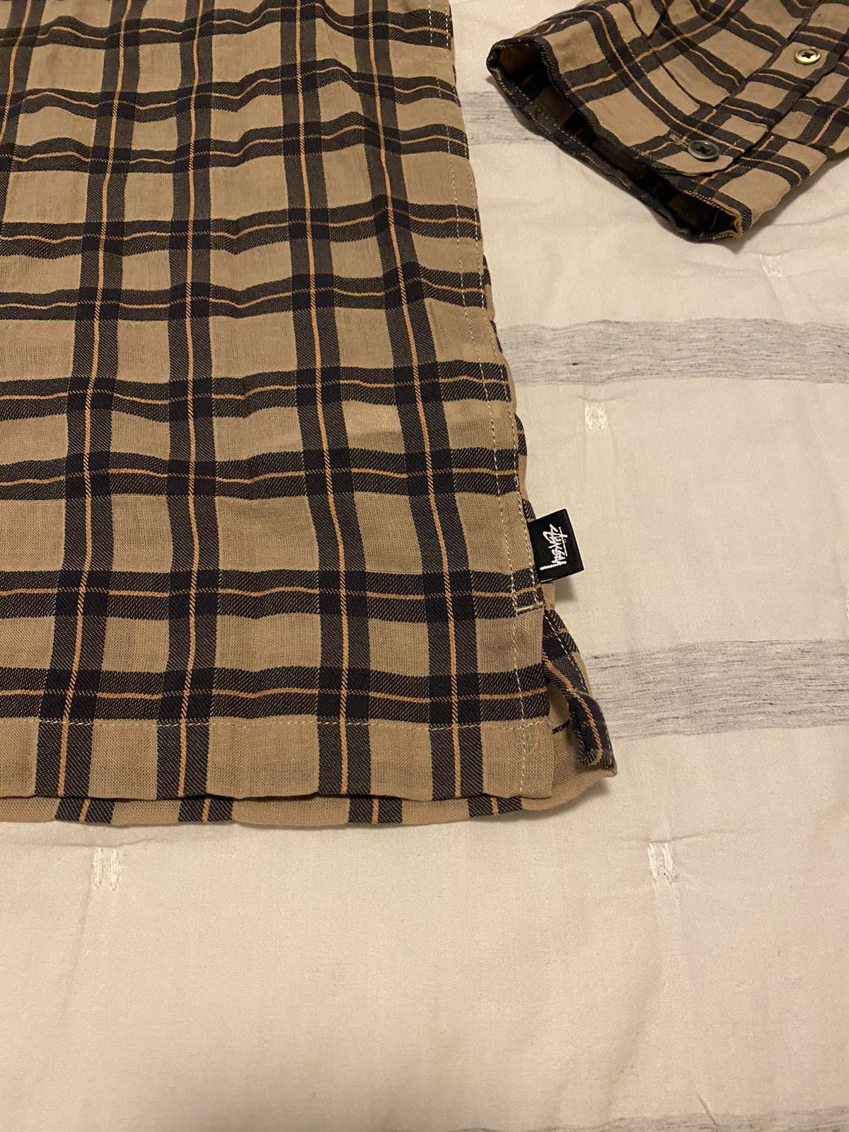Stussy Stussy Sonoma Plaid L/S Shirt XL Brand New Size US XL / EU 56 / 4 - 5 Thumbnail
