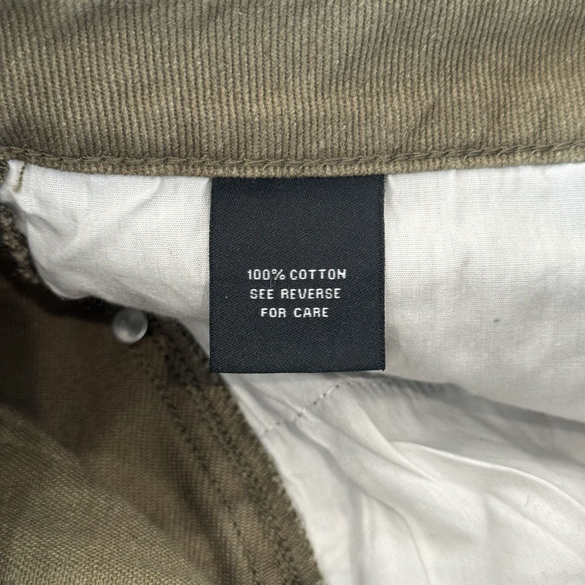 74 Is War 74 Is War Green Olive Carpenter Denim Pants Size US 34 / EU 50 - 6 Thumbnail