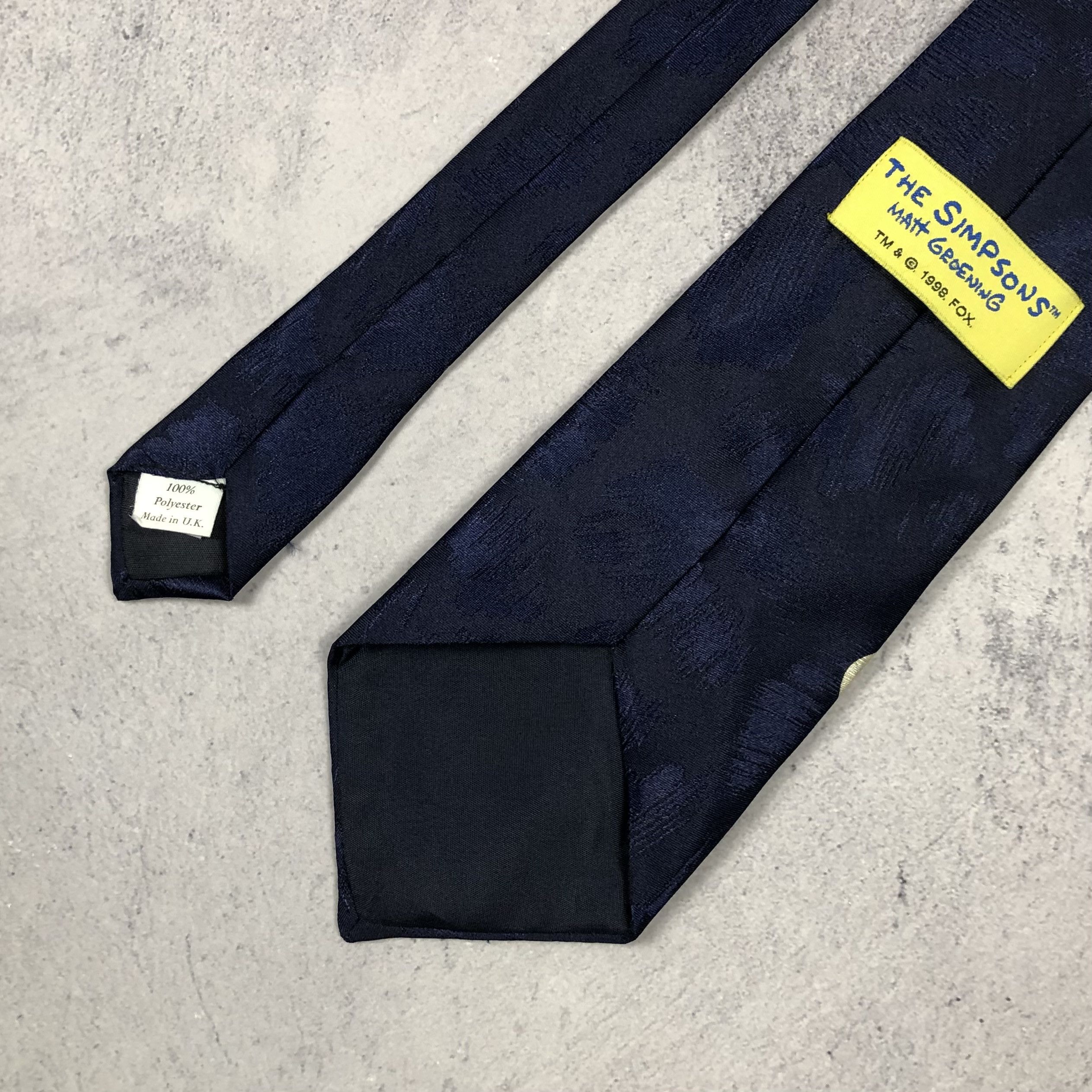 The Simpsons Vintage 1998 The Simpsons The Full Homer Tie Size ONE SIZE - 6 Thumbnail