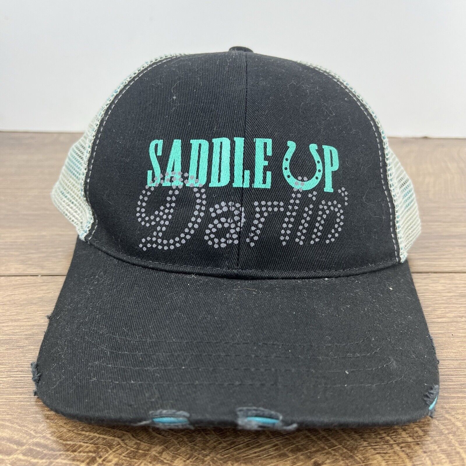 Other Saddle Up Darlin' Hat Saddle Up Hat Black Adjustable Hat Bla Size ONE SIZE - 2 Thumbnail