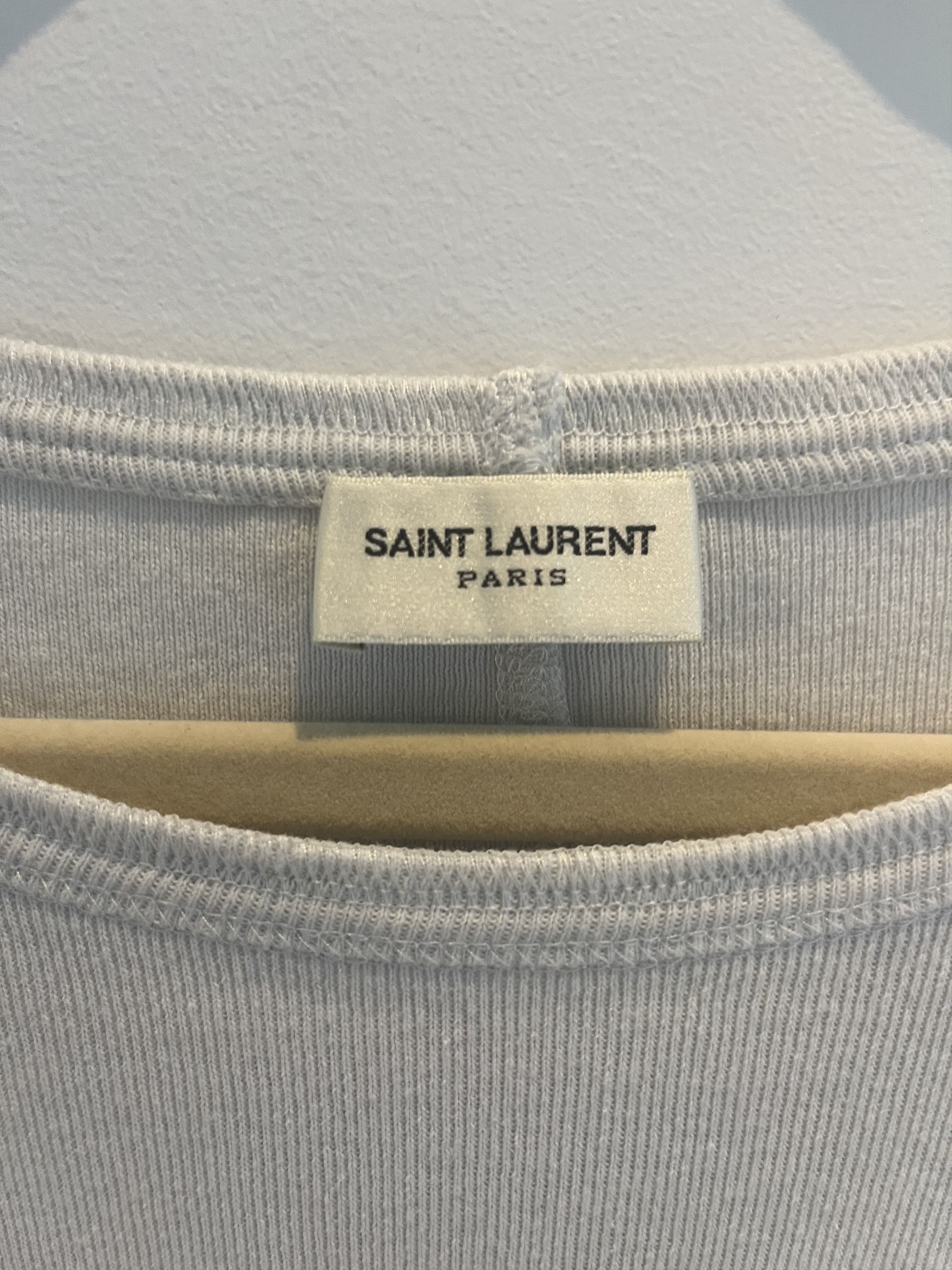Saint Laurent Paris Saint Laurent Paris T-Shirt Size US L / EU 52-54 / 3 - 4 Thumbnail