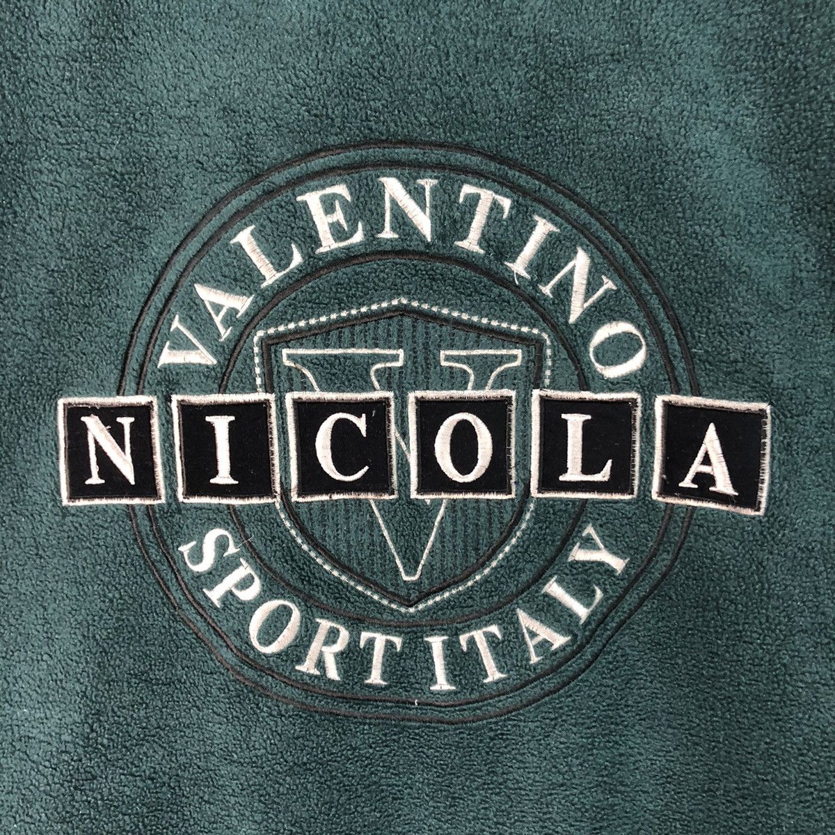 Valentino × Vintage Vintage Nicola Valentino Fleece Jacket Size US L / EU 52-54 / 3 - 4 Thumbnail