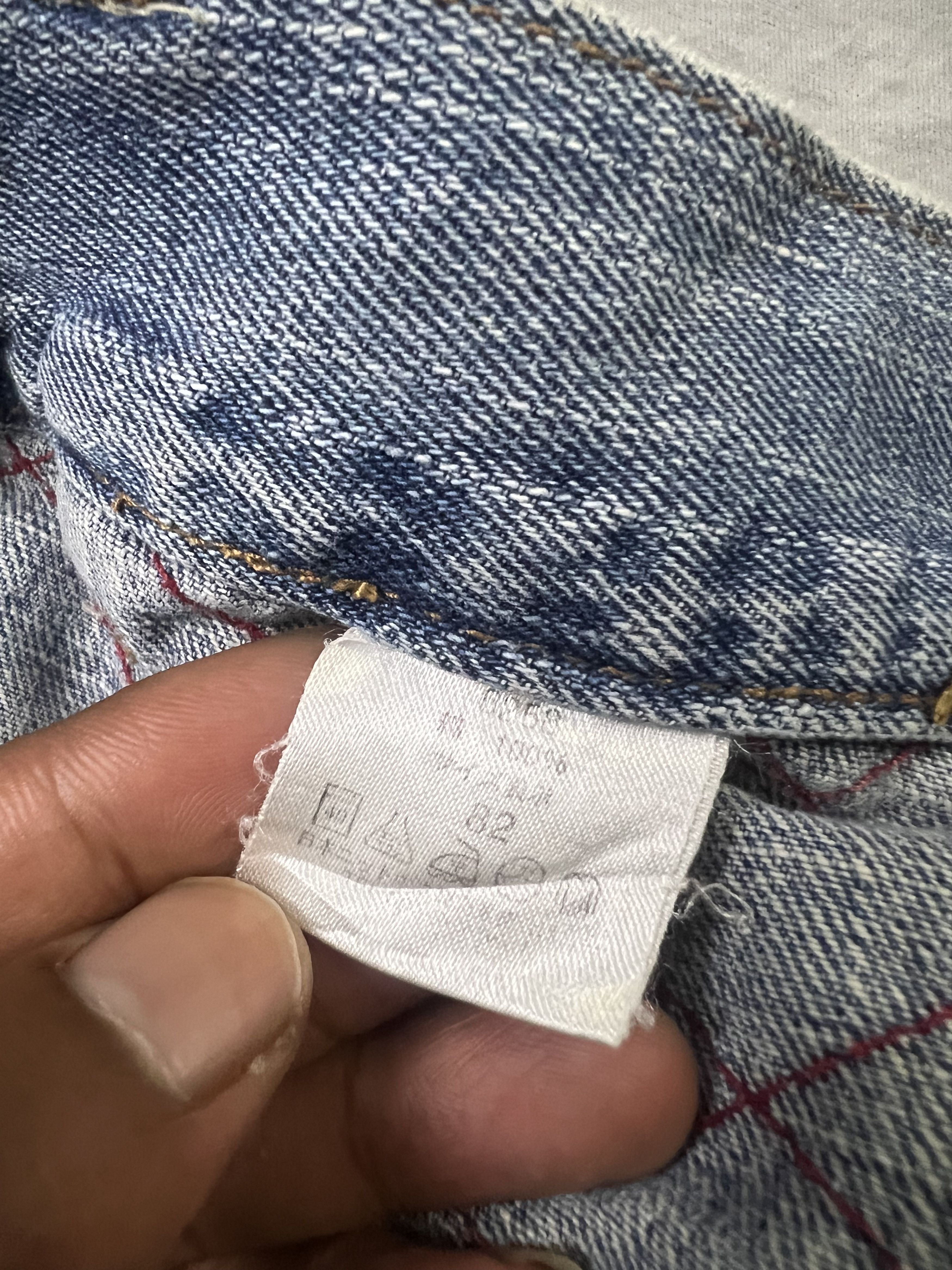 Japanese Brand 2000s Sukajan Hysteric Loose Wash Jeans y2k Lgb Ifsix Size US 34 / EU 50 - 7 Thumbnail