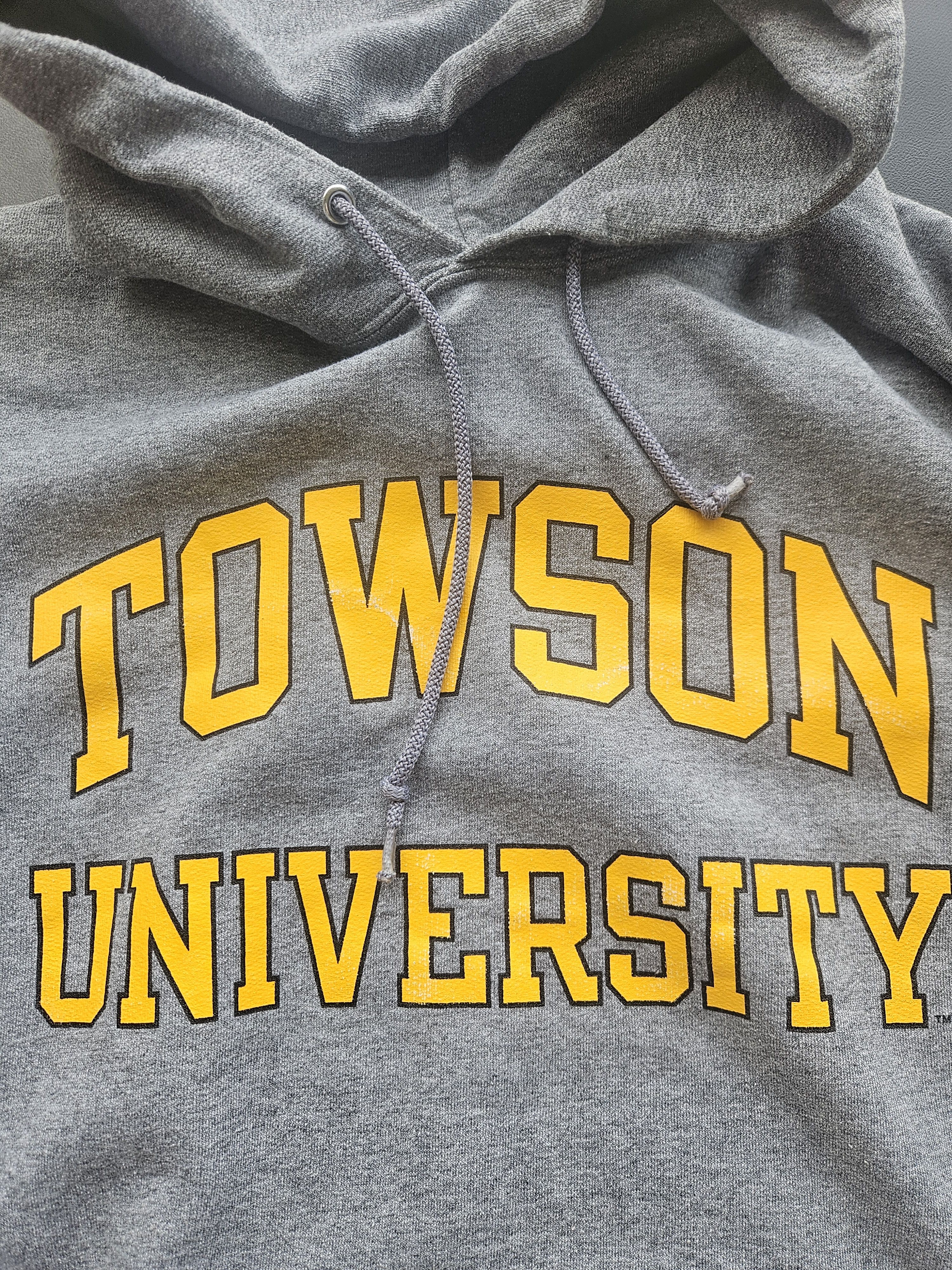 Jerzees Townson University Y2K Jerzees Hoodie Size US XL / EU 56 / 4 - 2 Thumbnail