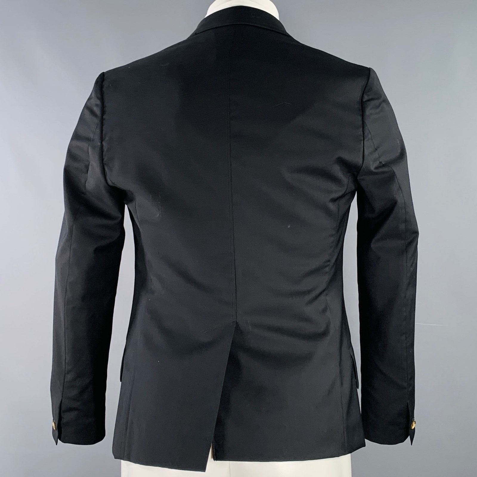 Vivienne Westwood VIVIENNE WESTWOOD Black Wool Single Breasted Sport Coat Size 36R - 5 Thumbnail