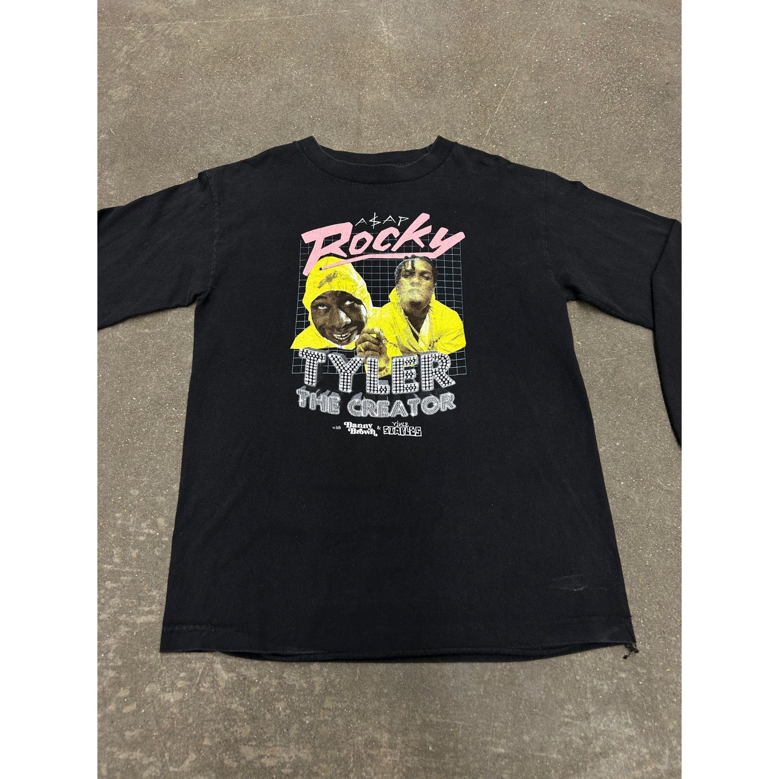 Vintage 2015 Rare A$AP Rocky & Tyler, the Creator Tour T-Shirt Size US S / EU 44-46 / 1 - 3 Thumbnail