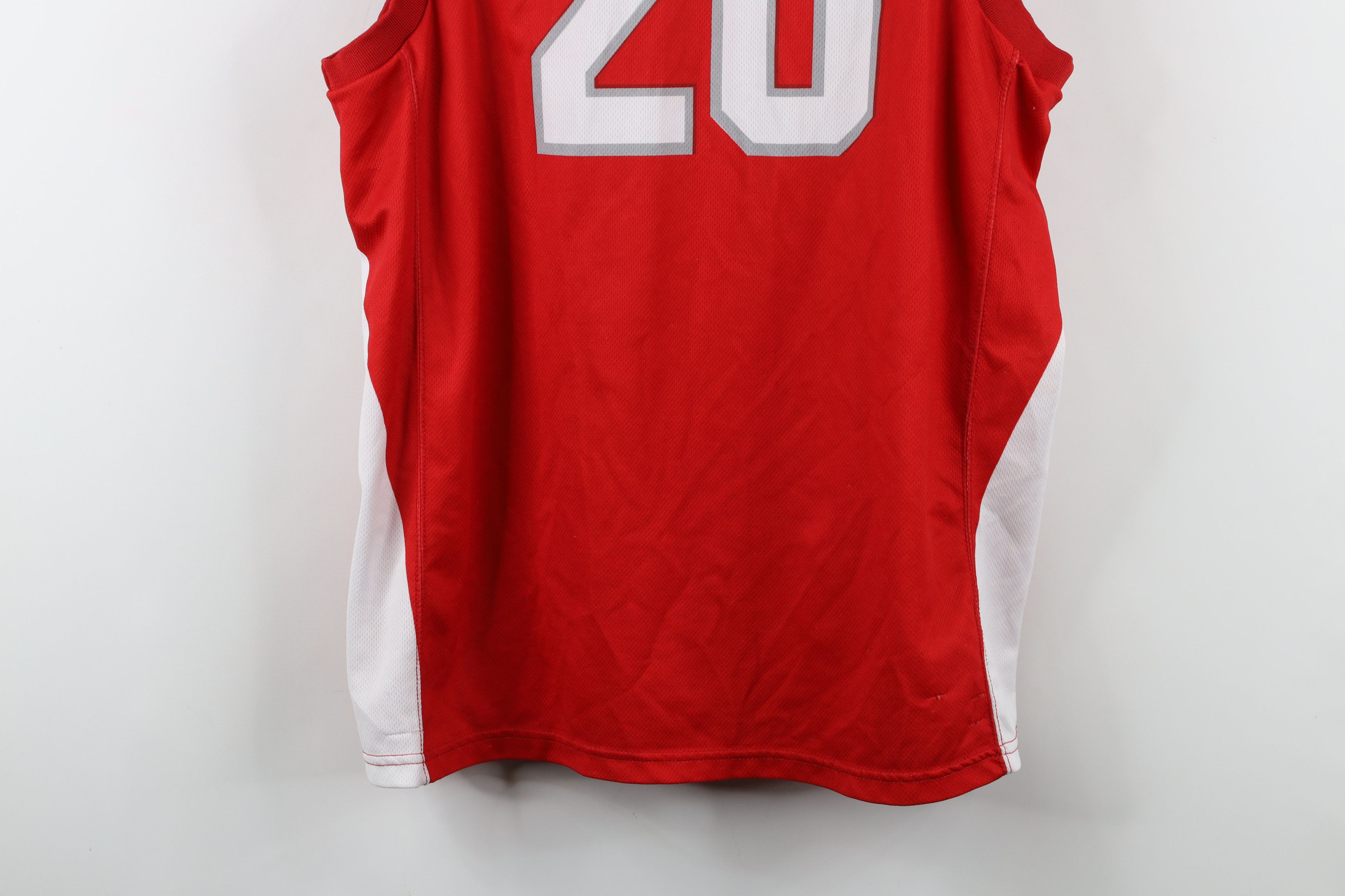 Vintage Vintage The Ohio State University Basketball Jersey Red #20 Size US M / EU 48-50 / 2 - 12 Thumbnail
