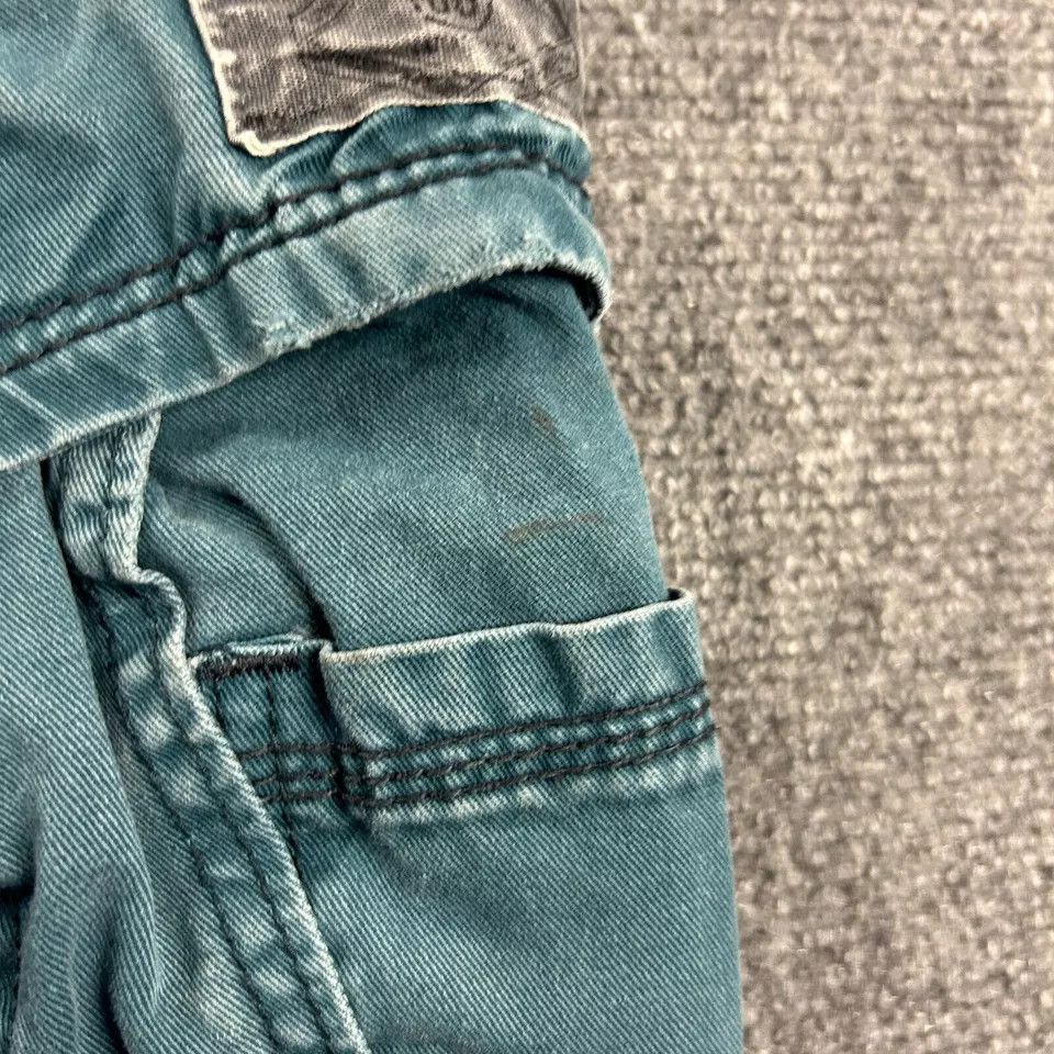 UNIONBAY Unionbay Shorts Mens 36 Blue Cargo Hiking Distressed Cotton Size US 36 / EU 52 - 6 Thumbnail