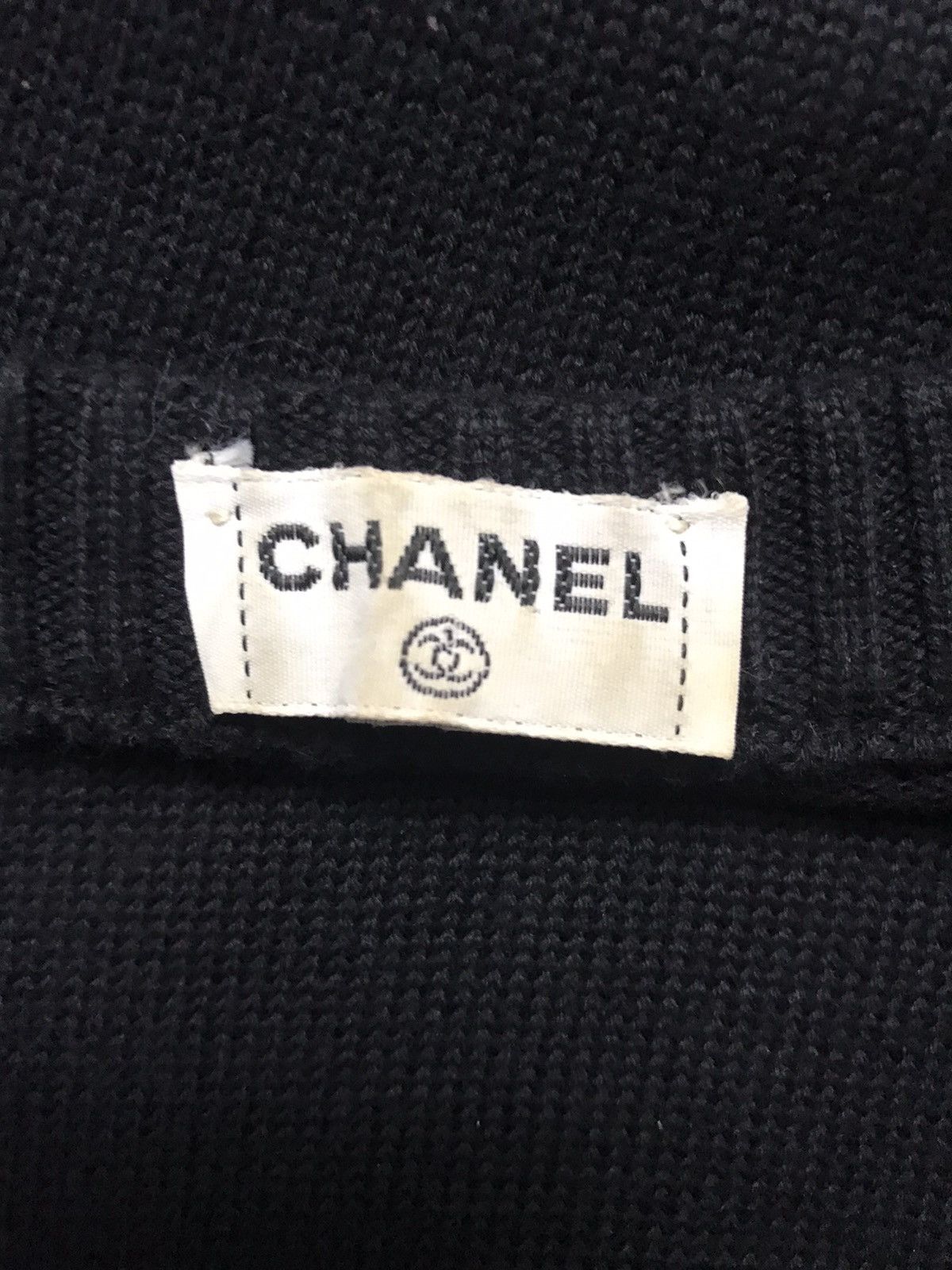 Chanel × Vintage Chanel Scoop Neckline Knitwear Sweater Size S / US 4 / IT 40 - 9 Thumbnail