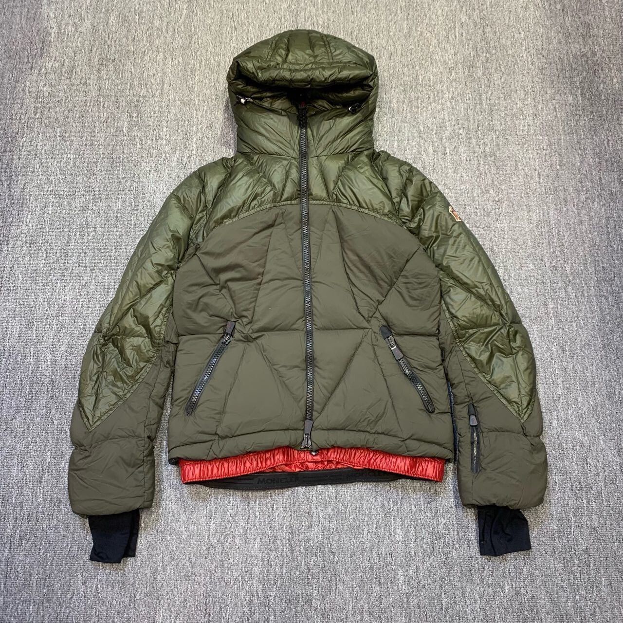 Moncler Moncler Green Ski Jacket Down Coat Size US S / EU 44-46 / 1 - 1 Thumbnail