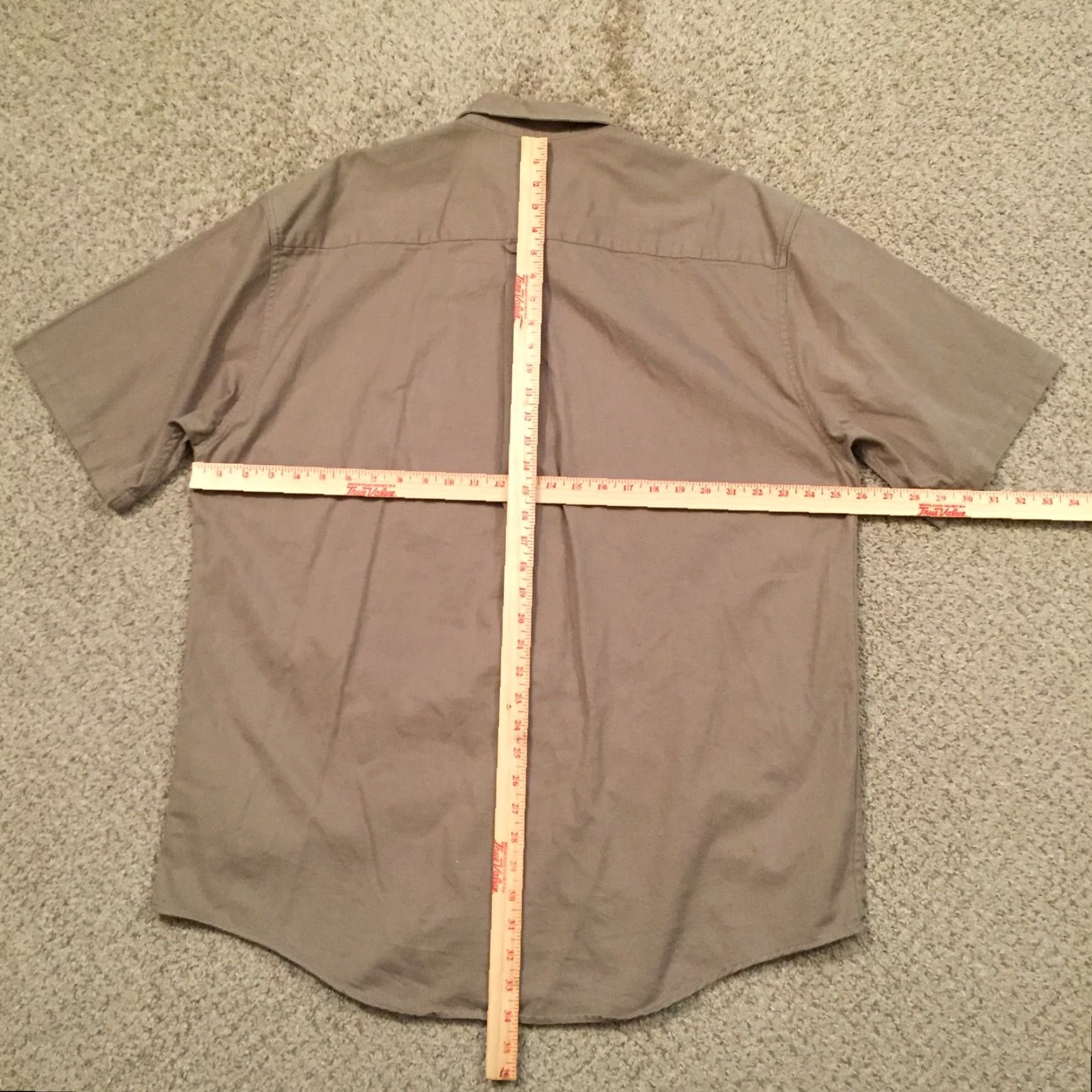 Eddie Bauer Eddie Bauer Shirt Mens Large Green Short Sleeve Button-Up Size US L / EU 52-54 / 3 - 6 Thumbnail