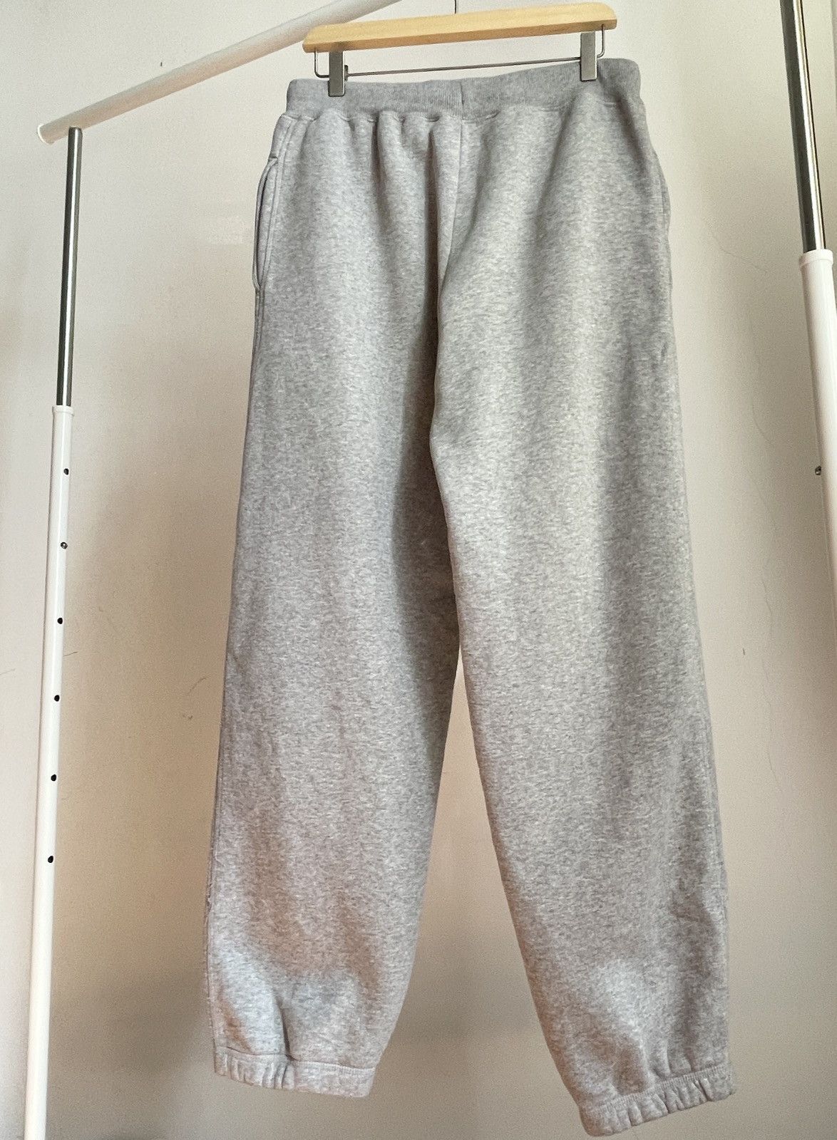 Nike VINTAGE 🦈 Nike 00s grey Y2K Sweatpants sport pants Size US 32 / EU 48 - 6 Thumbnail