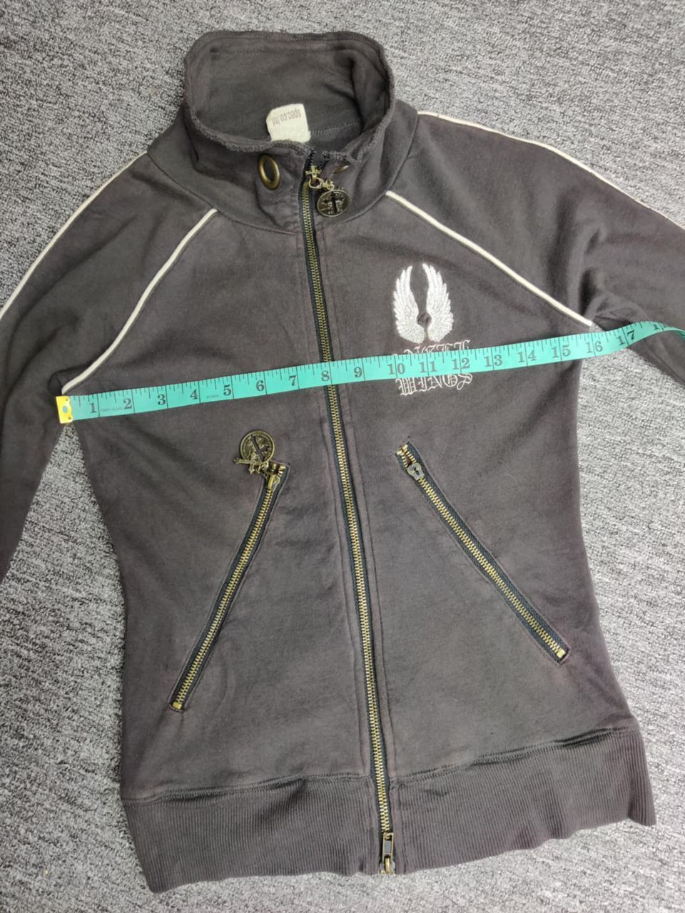 Vintage Vintage D.I.A Angels Wings Zipper Sweater Track Jacket Size US S / EU 44-46 / 1 - 14 Thumbnail