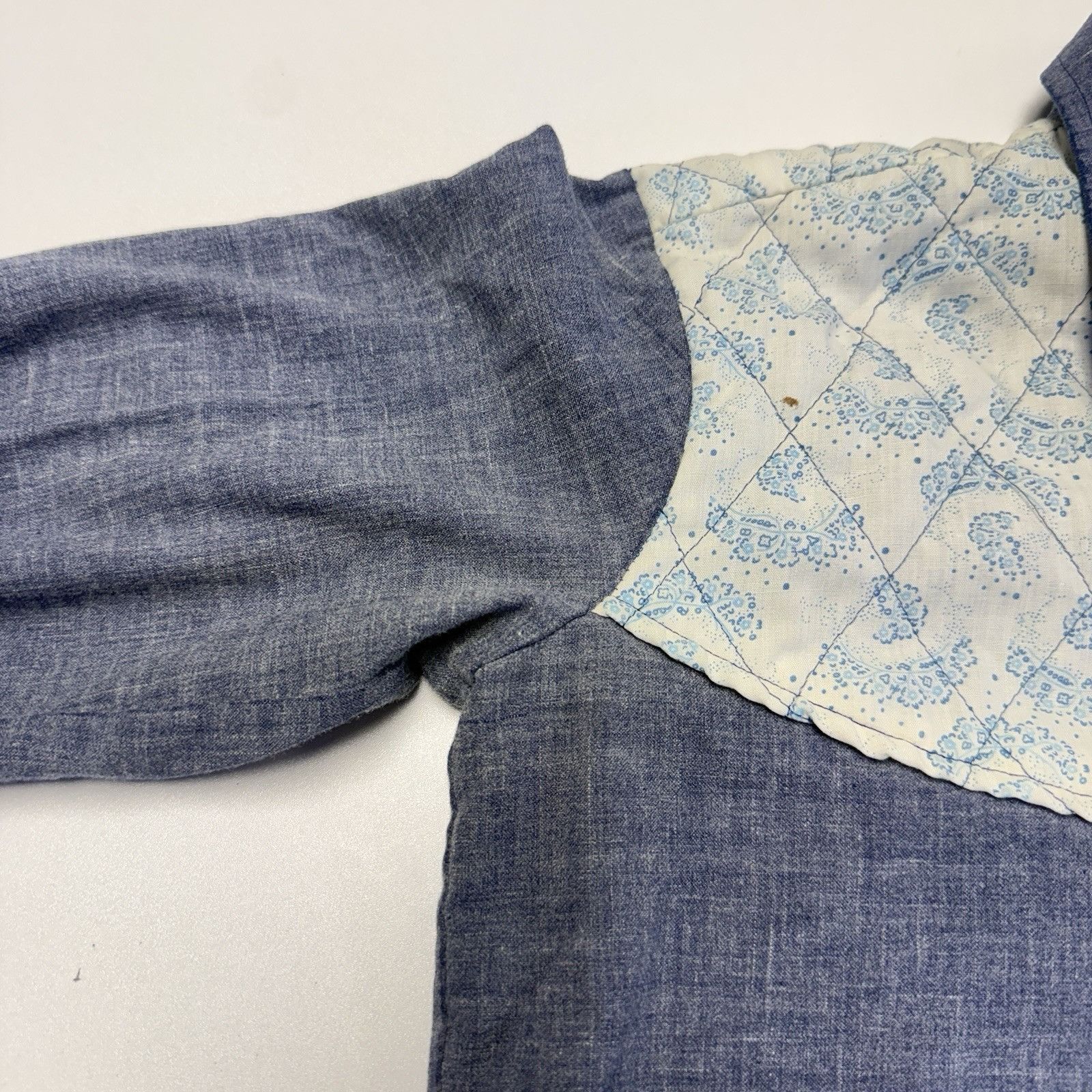 Vintage Vintage 70s Kmart Permanent Press Button Up Shirt Womens 18x Size M / US 6-8 / IT 42-44 - 4 Thumbnail