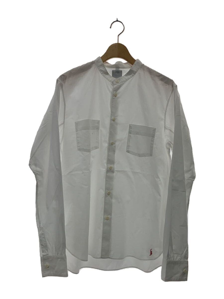 Visvim White Cotton Long Sleeve Shirt Size US L / EU 52-54 / 3 - 1 Thumbnail