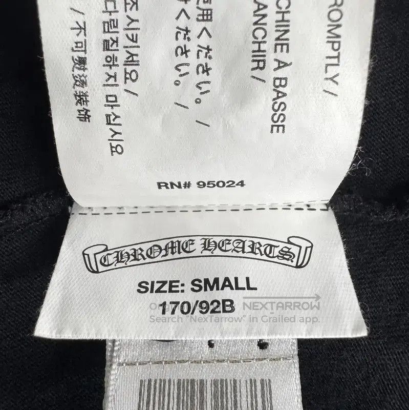 Chrome Hearts Chrome Hearts Black Cotton T-Shirt for Women . Size S / US 4 / IT 40 - 4 Thumbnail