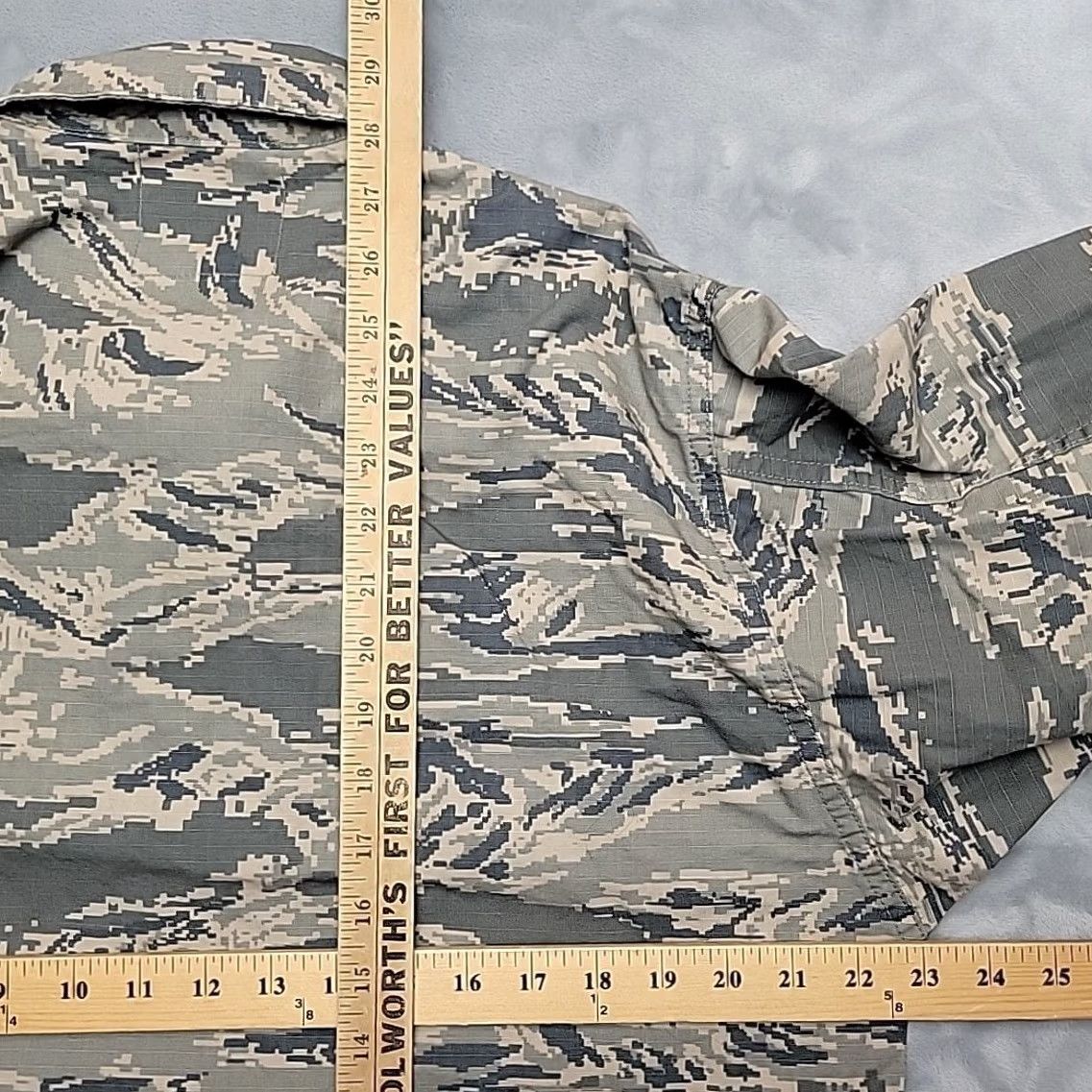 Propper US Air Force ABU Camo Jacket Mens 42R Tiger Stripe Digital Military Coat BDU Size US XS / EU 42 / 0 - 6 Thumbnail