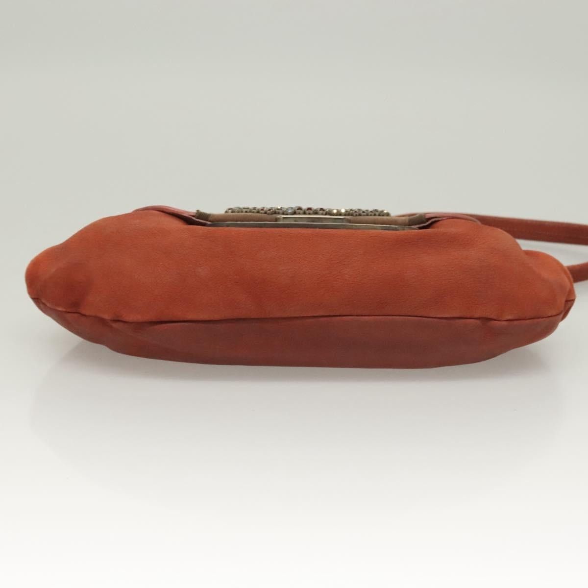 Prada PRADA Shoulder Bag Leather Red Size ONE SIZE - 9 Thumbnail