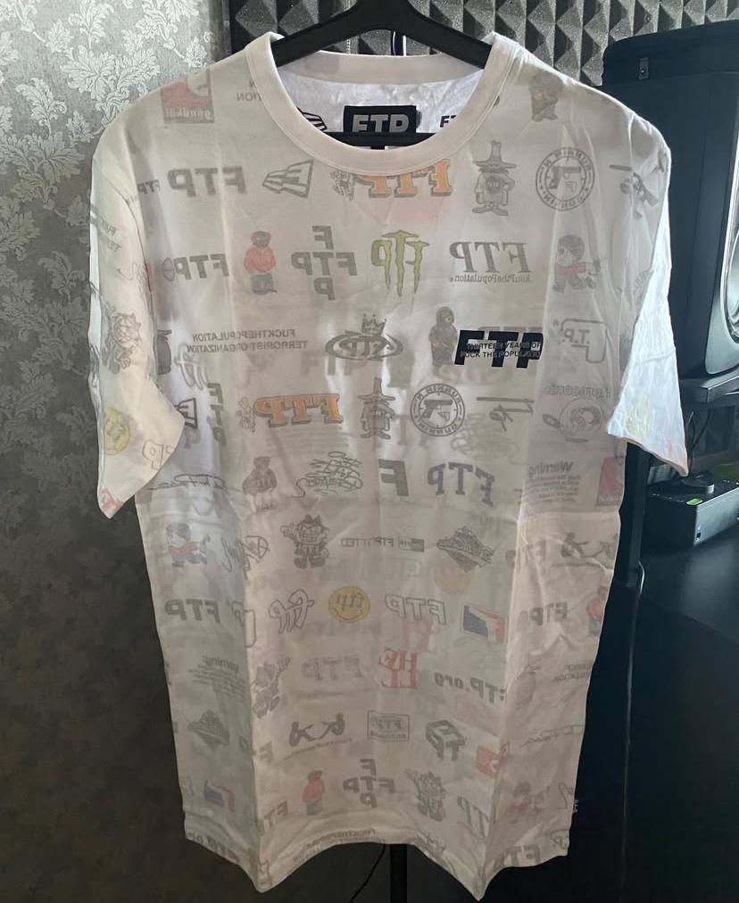 Fuck The Population FTP - 13 YEAR ANNIVERSARY TEE Size US L / EU 52-54 / 3 - 4 Thumbnail