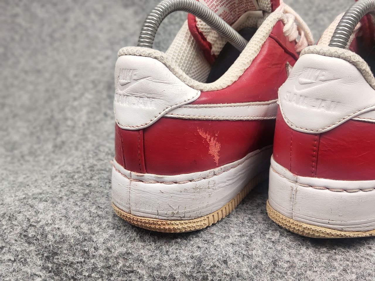 Nike Vintage Nike Air Force Slam Jam Varsity red Supreme sneakers Size US 7 / EU 40 - 18 Thumbnail