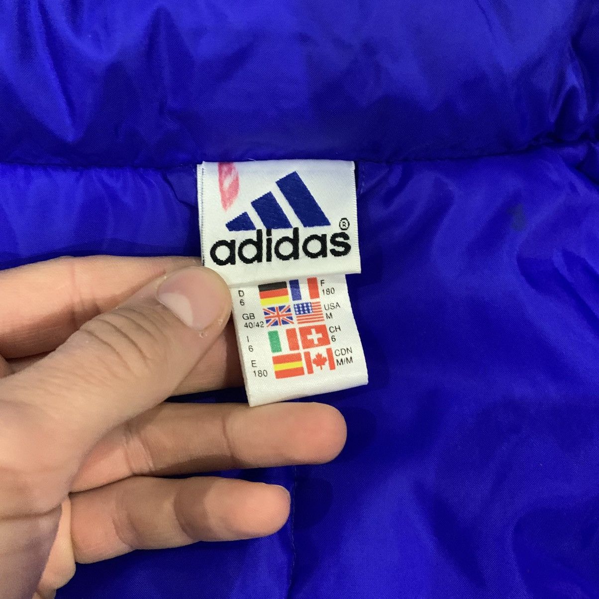 Adidas Adidas Vintage Men’s Jacket Size M-L Size US M / EU 48-50 / 2 - 10 Thumbnail
