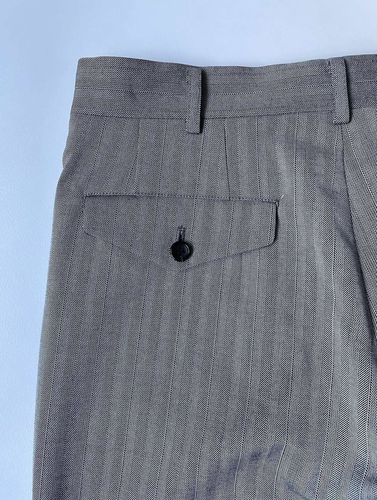 Comme des Garcons A/W 07 Herringbone Wool Trousers Size US 32 / EU 48 - 14 Thumbnail